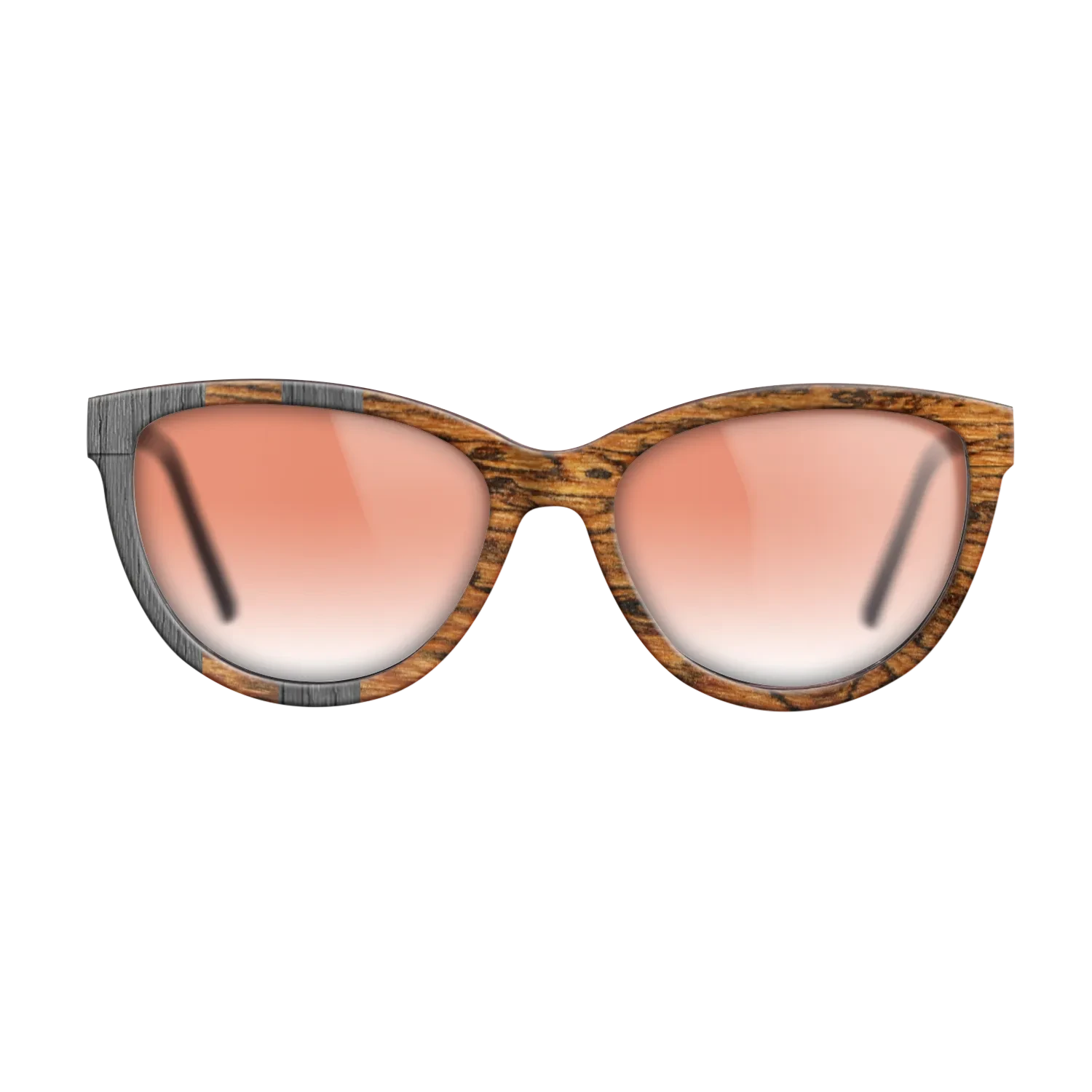 Poplar Dyed: Grey,Bocote: Splice - The Maiden - Cat - SIRIS wood optic