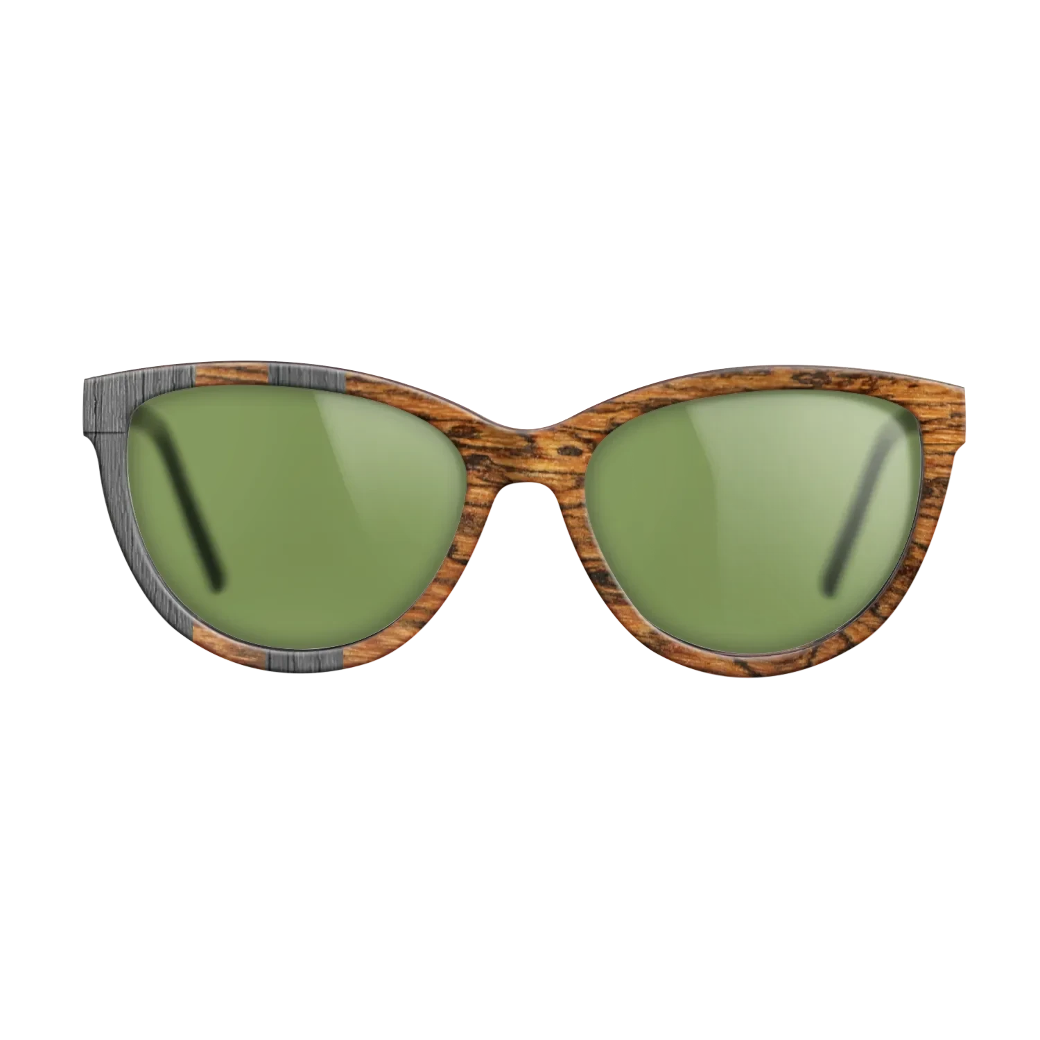 Poplar Dyed: Grey,Bocote: Splice - The Maiden - Cat - SIRIS wood optic