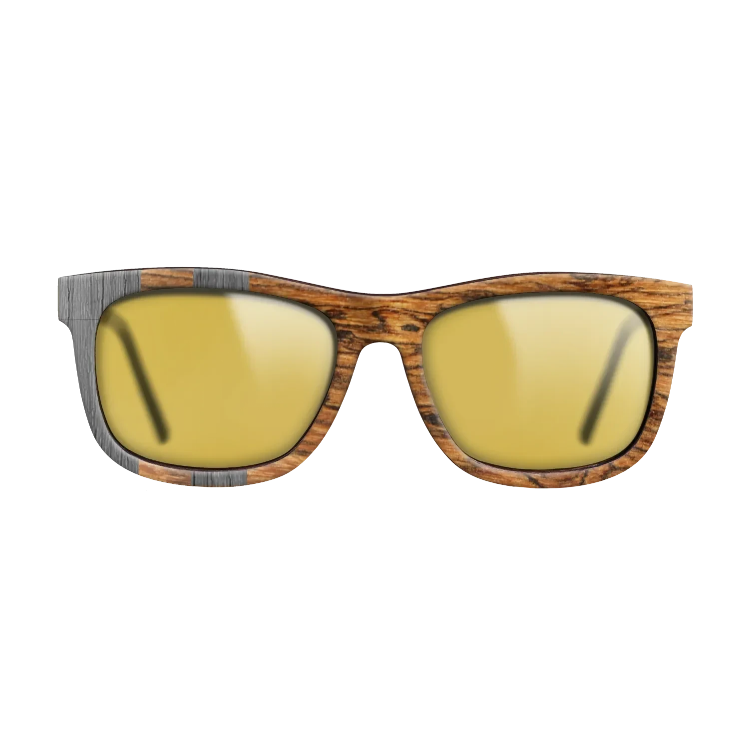 Poplar Dyed: Grey,Bocote: Splice - The Hero - Square - SIRIS wood optic