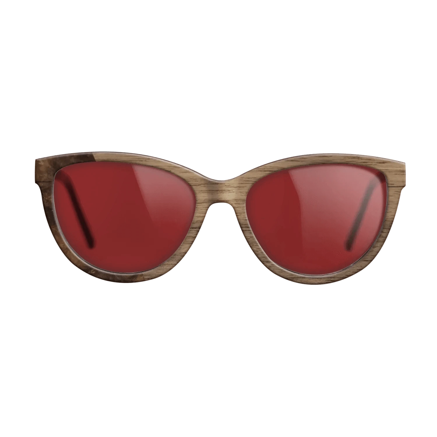 Walnut: Straight Grain,Walnut Burl: Bauhaus - The Maiden - Cat - 1873 - SIRIS wood optic