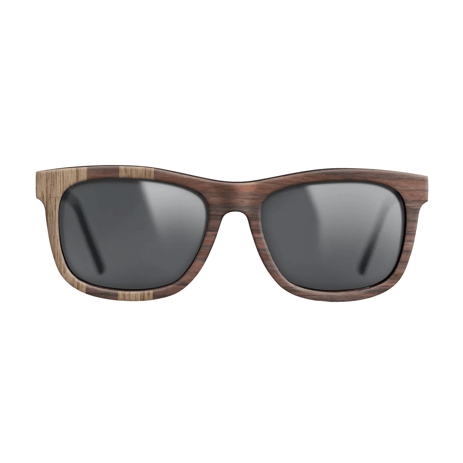 Walnut: Straight Grain,Rosewood Reconstituted: Splice - The Hero - Square - 1068 - SIRIS wood optic