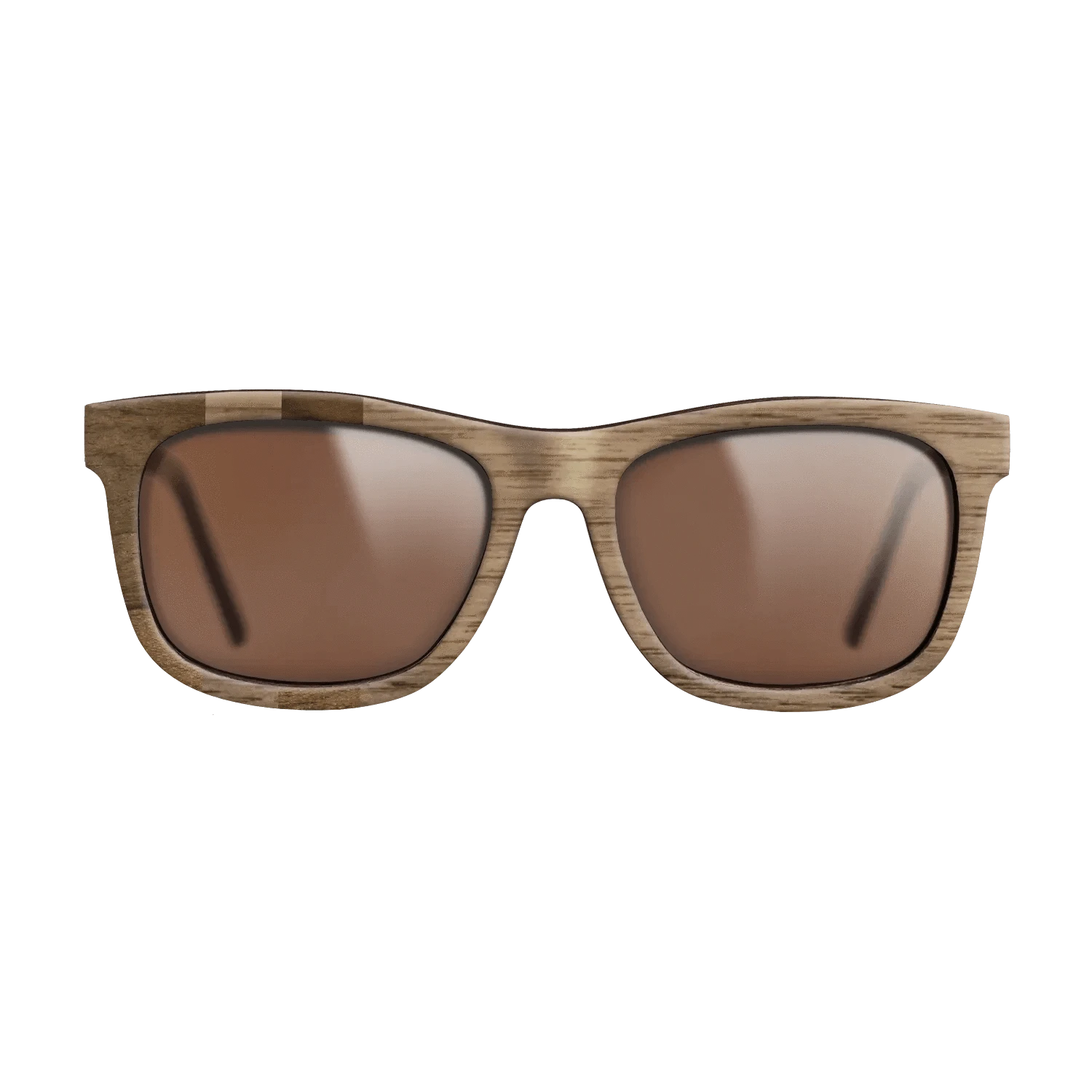 Ziricote Dark Quartered,Walnut: Straight Grain: Splice - The Hero - Square - 860 - SIRIS wood optic