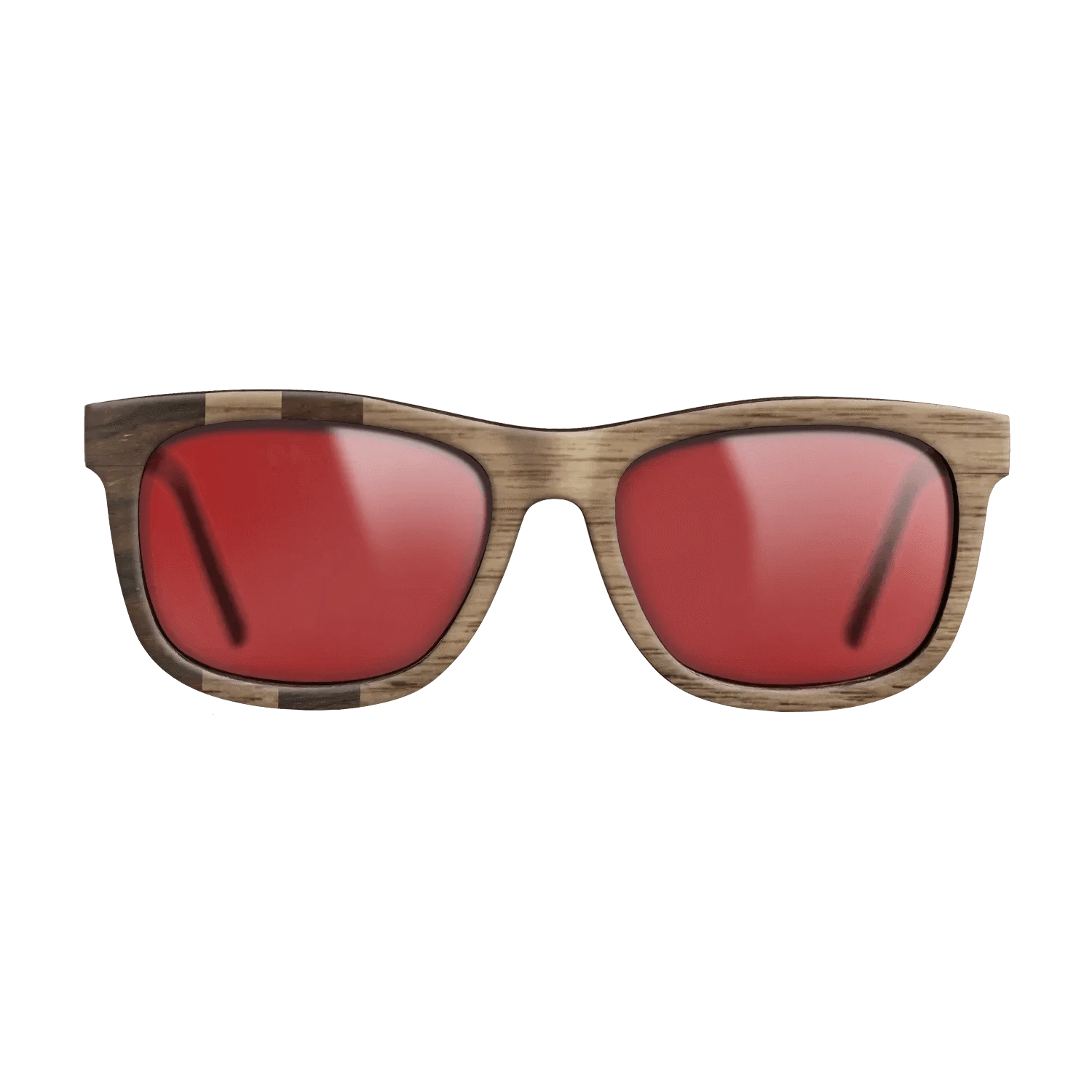 Ziricote Dark Quartered,Walnut: Straight Grain: Splice - The Hero - Square - 1170 - SIRIS wood optic