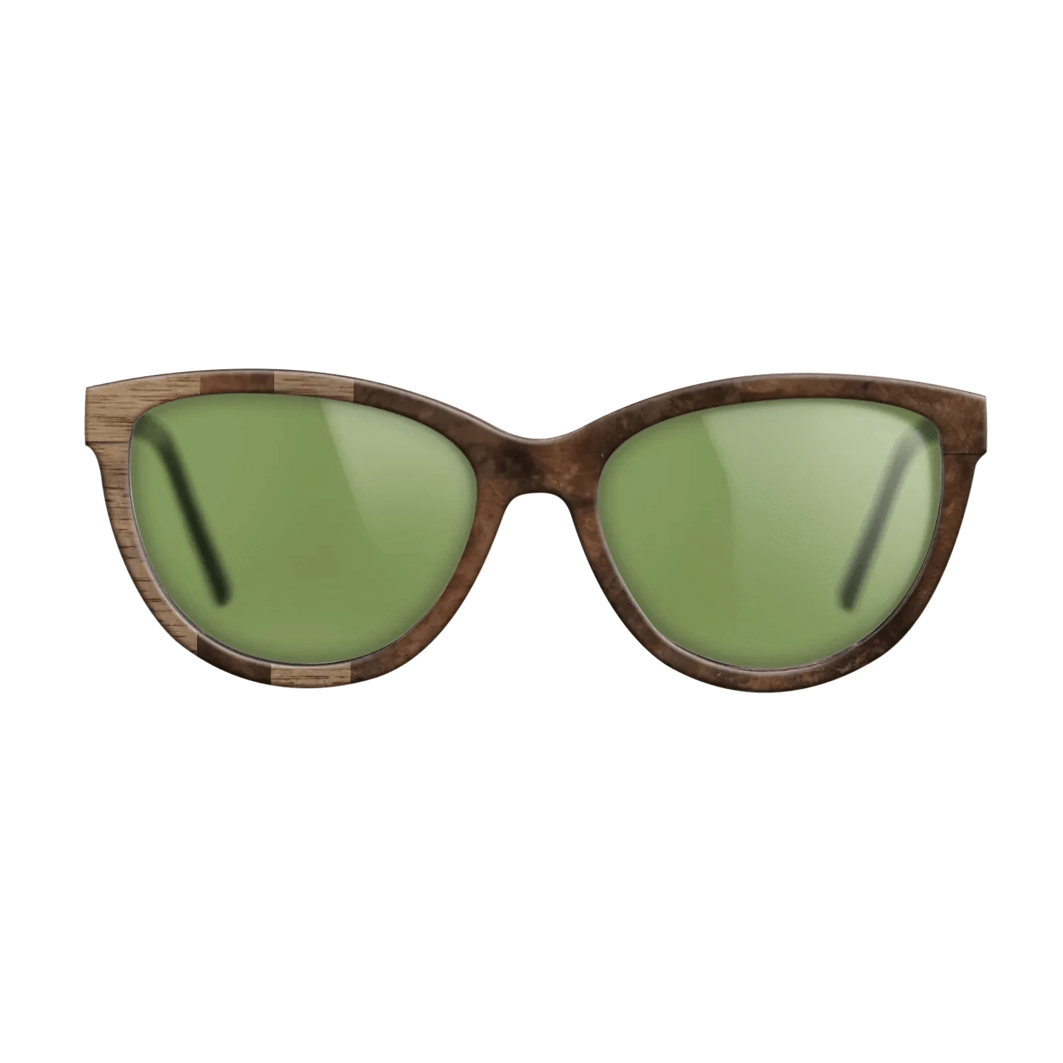 Walnut: Straight Grain,Walnut Burl: Splice - The Maiden - Cat - 1136 - SIRIS wood optic