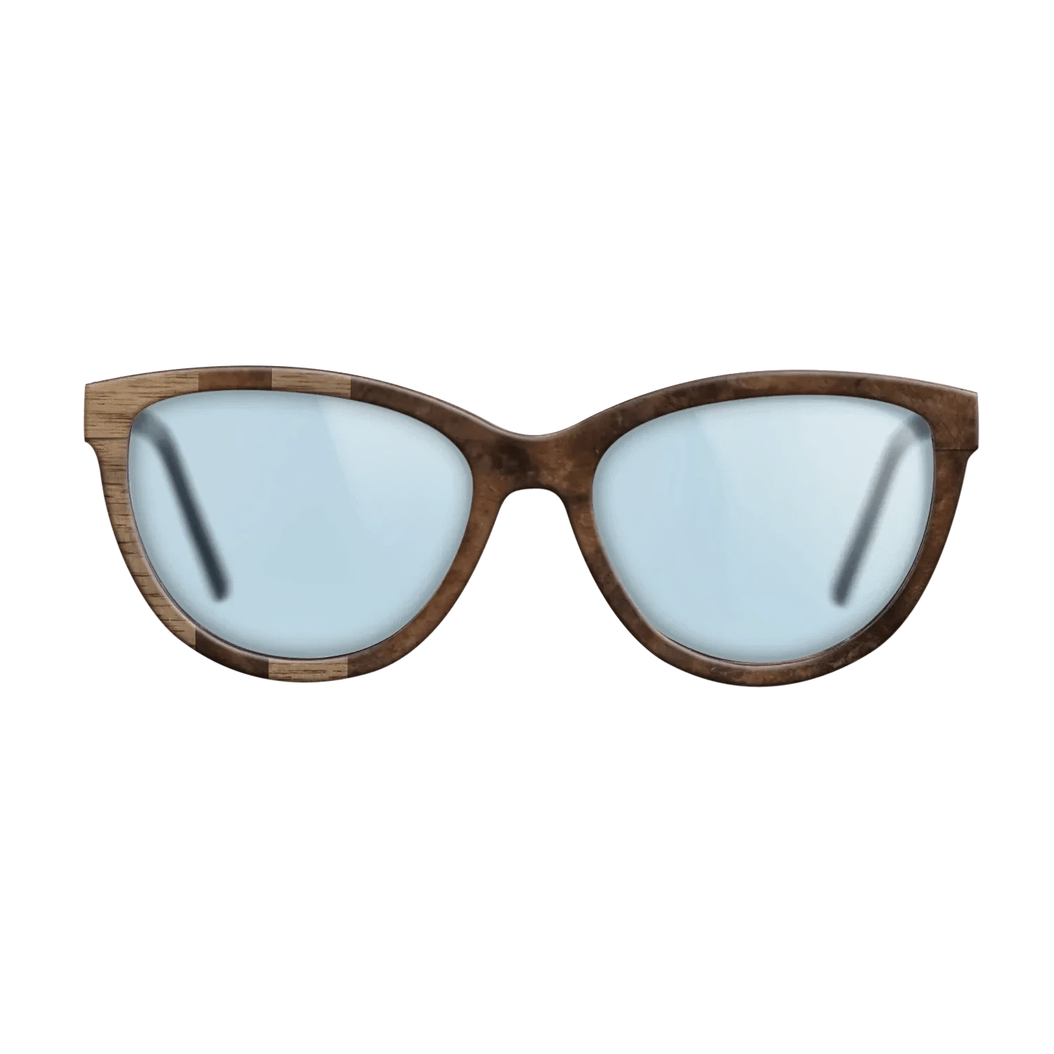 Walnut: Straight Grain,Walnut Burl: Splice - The Maiden - Cat - 1136 - SIRIS wood optic