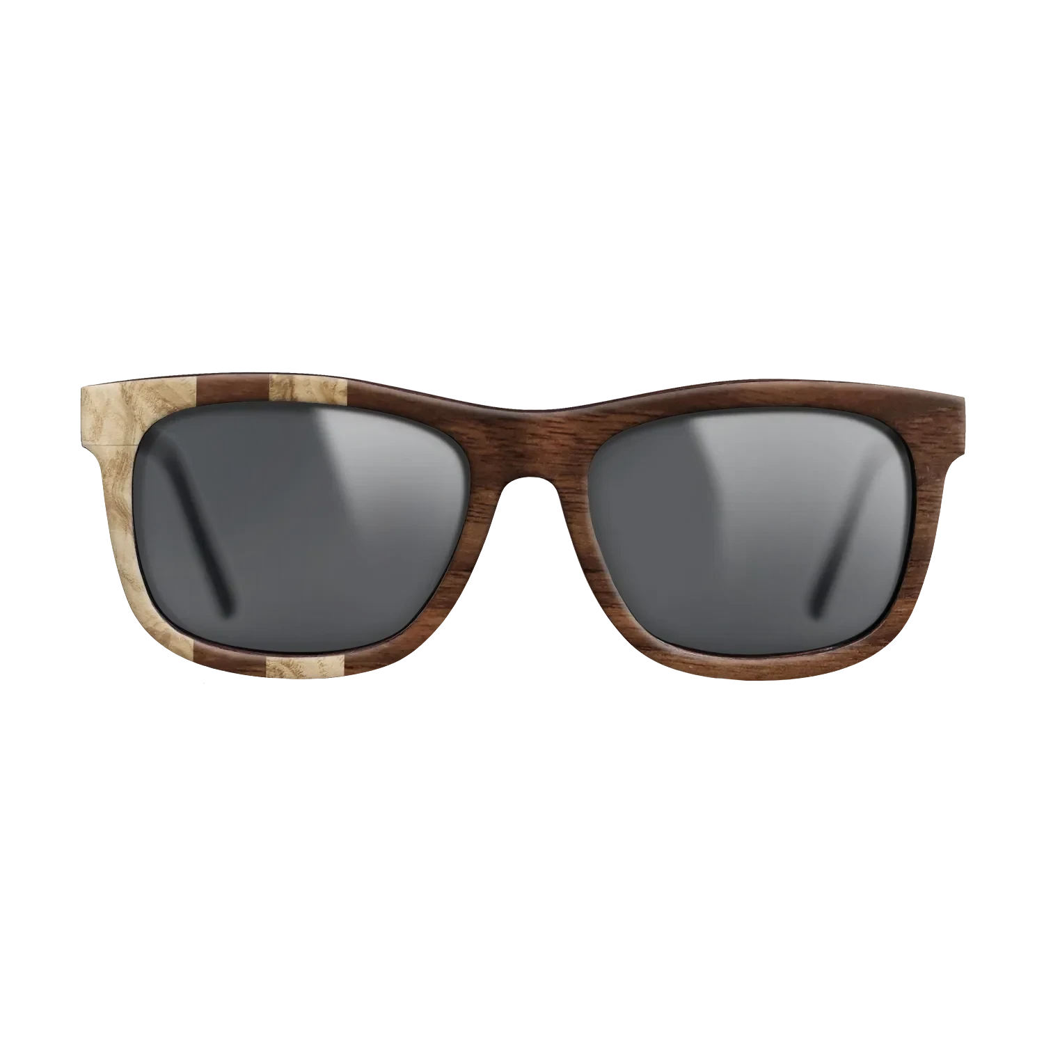 Olive Burl,Walnut Claro Dark: Splice - The Hero - Square - SIRIS wood optic