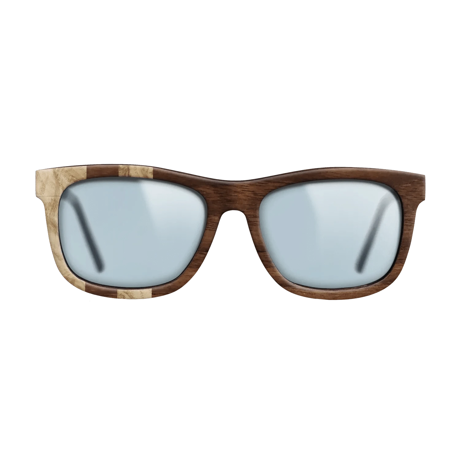 Olive Burl,Walnut Claro Dark: Splice - The Hero - Square - SIRIS wood optic