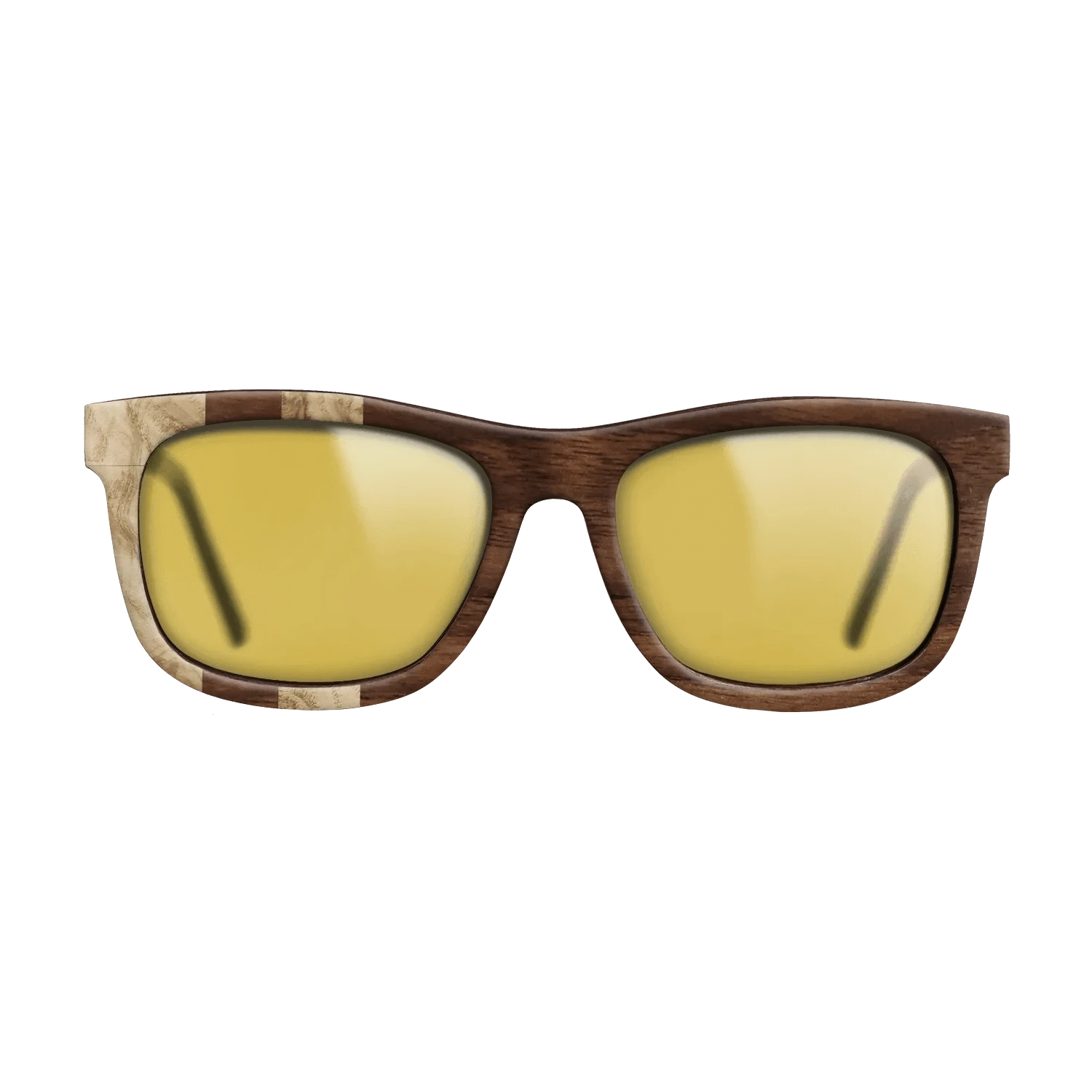 Olive Burl,Walnut Claro Dark: Splice - The Hero - Square - SIRIS wood optic