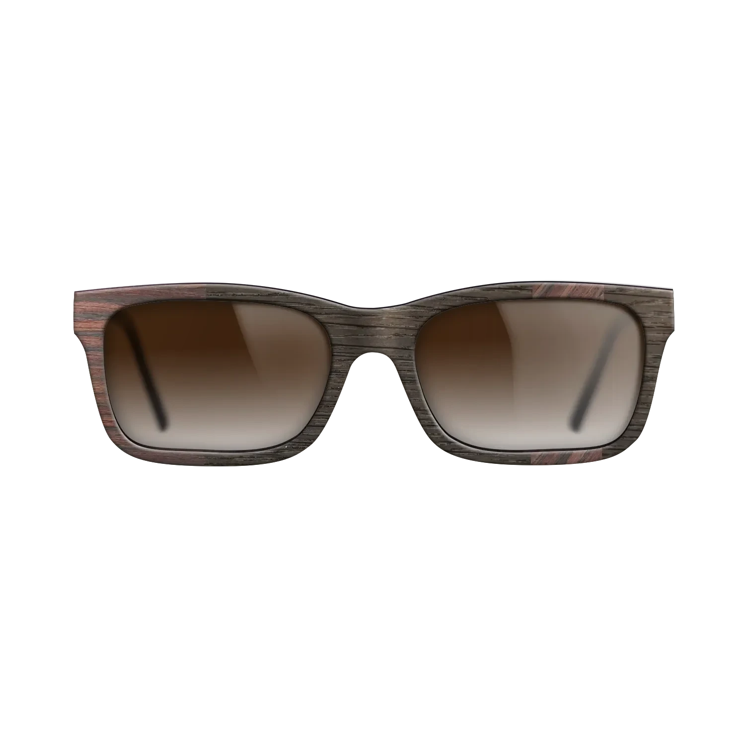 Rosewood Reconstituted,Fumed Eucalyptus: Splice - The Sage - Rectangle - SIRIS wood optic