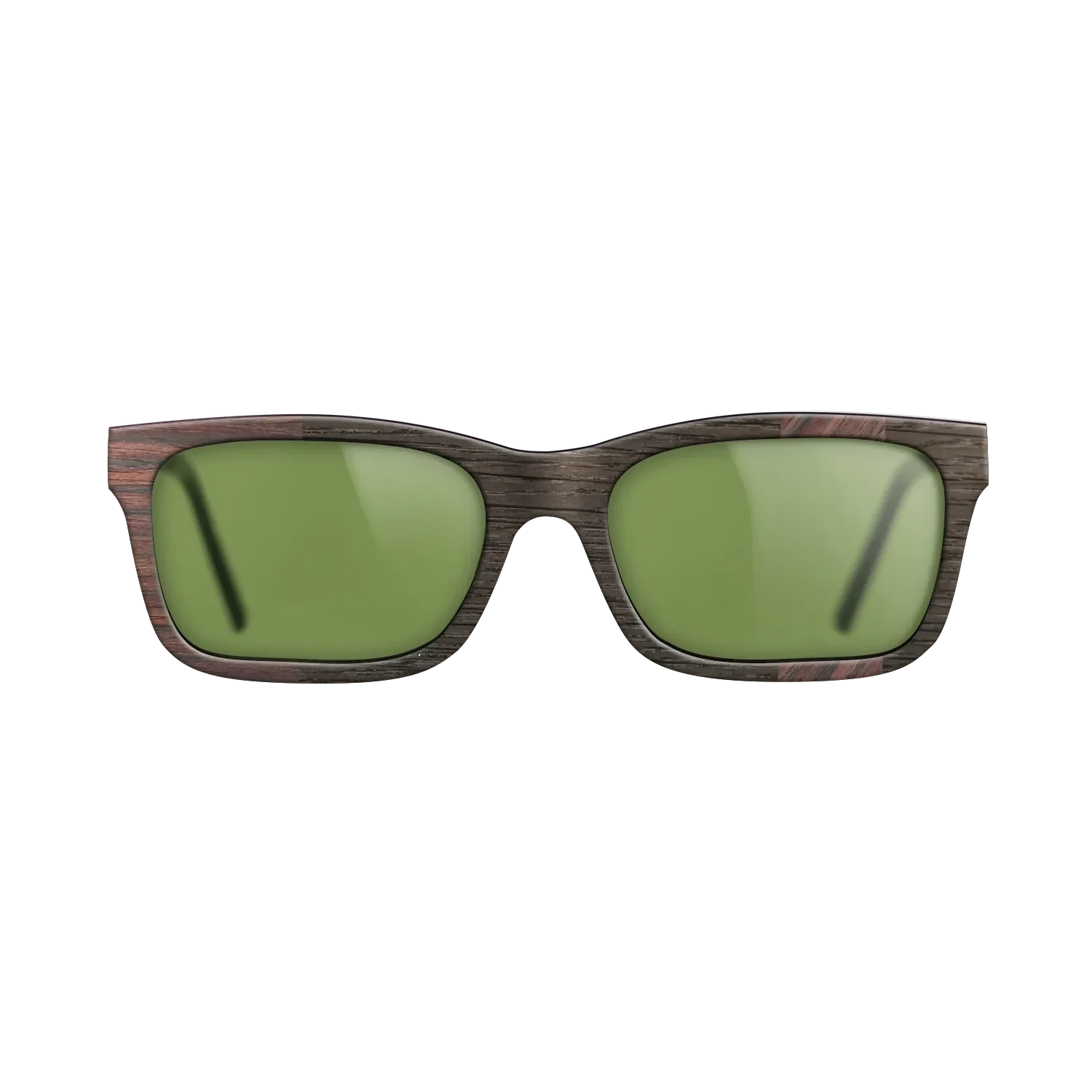 Rosewood Reconstituted,Fumed Eucalyptus: Splice - The Sage - Rectangle - SIRIS wood optic