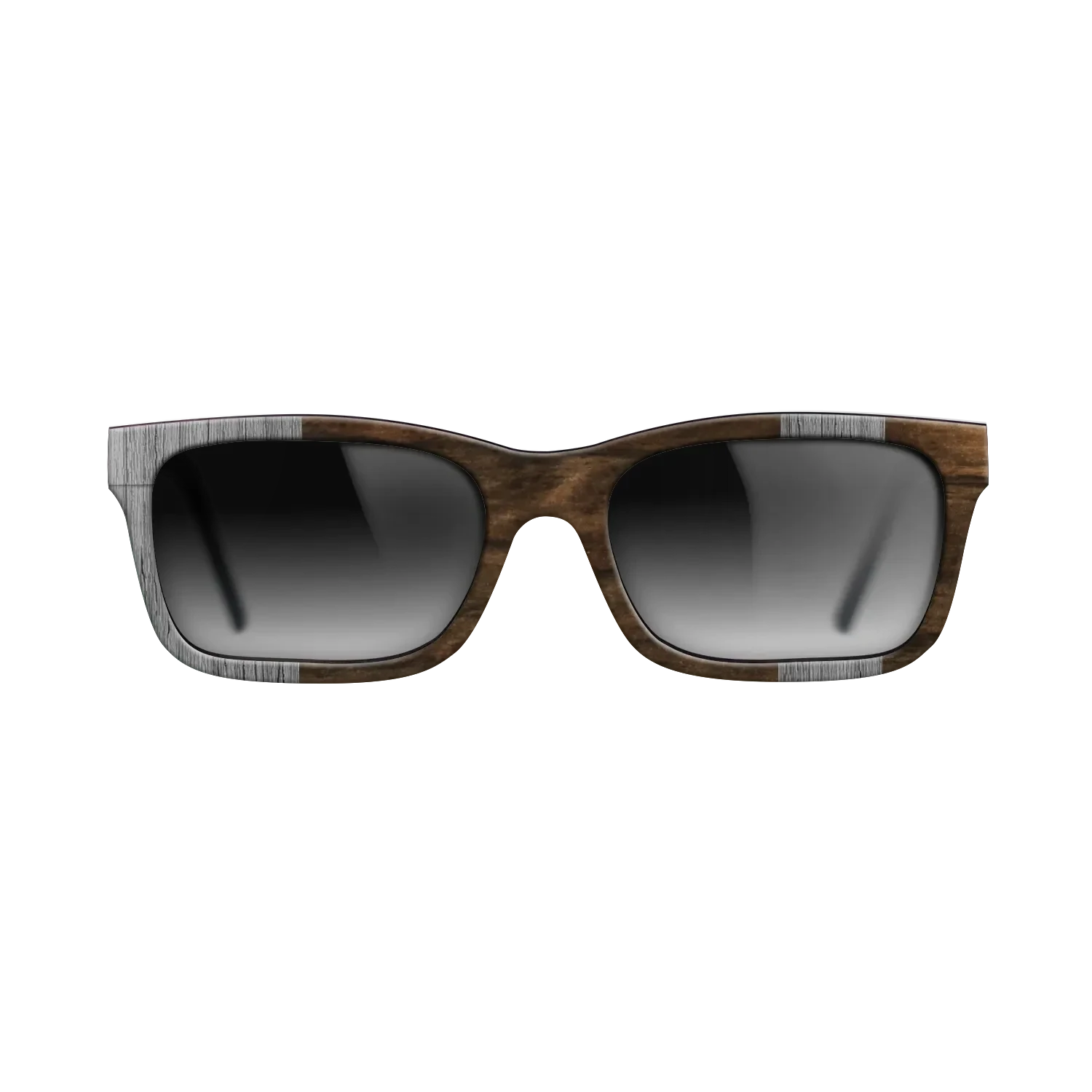 Poplar Dyed: Grey,Ziricote Dark Quartered: Splice - The Sage - Rectangle - 1722 - SIRIS wood optic