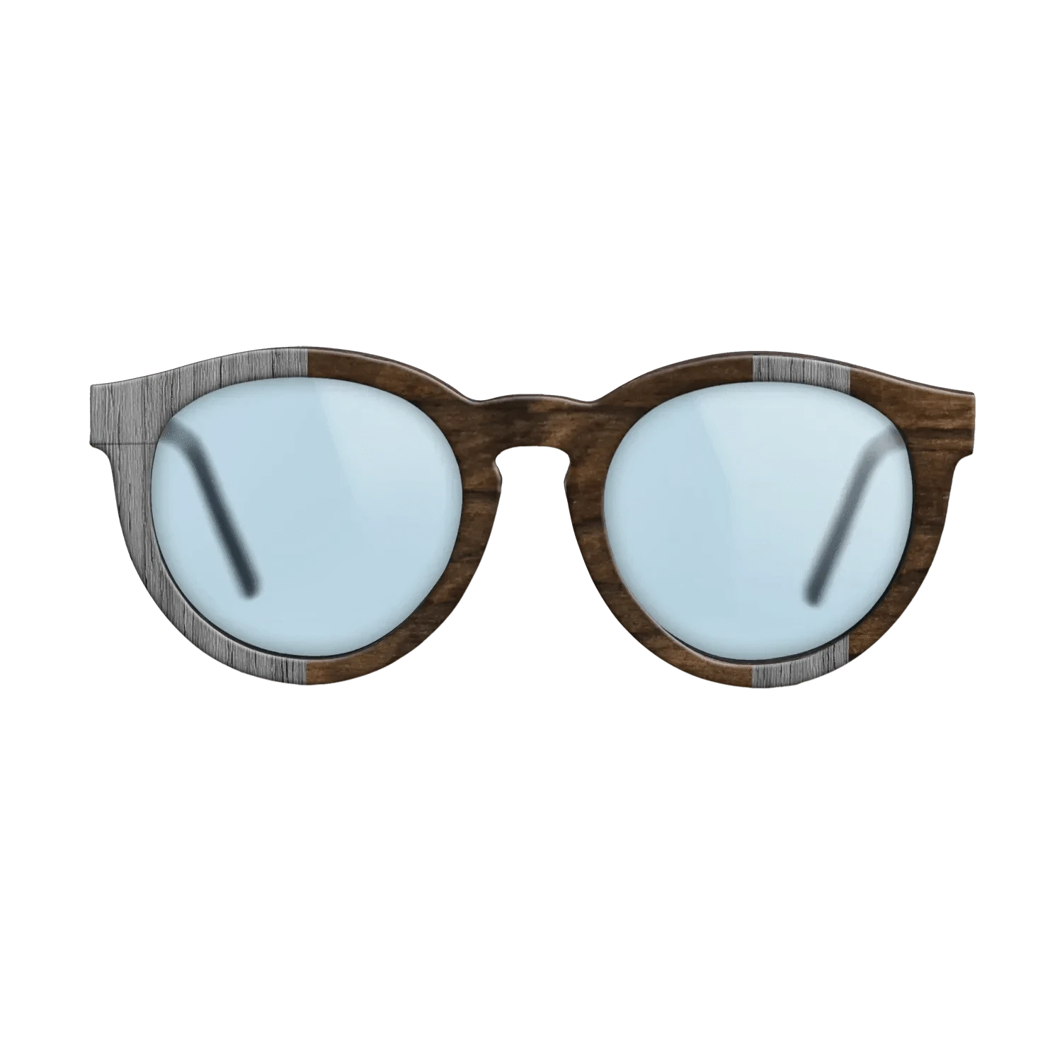 Poplar Dyed: Grey,Ziricote Dark Quartered: Splice - The Rebel - Round - 1722 - SIRIS wood optic