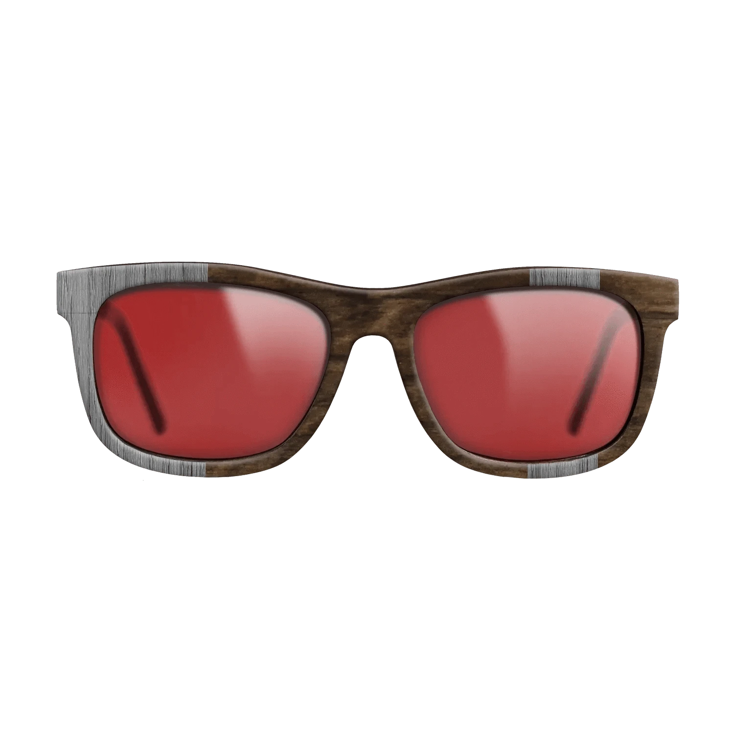 Poplar Dyed: Grey,Ziricote Dark Quartered: Splice - The Hero - Square - 1722 - SIRIS wood optic