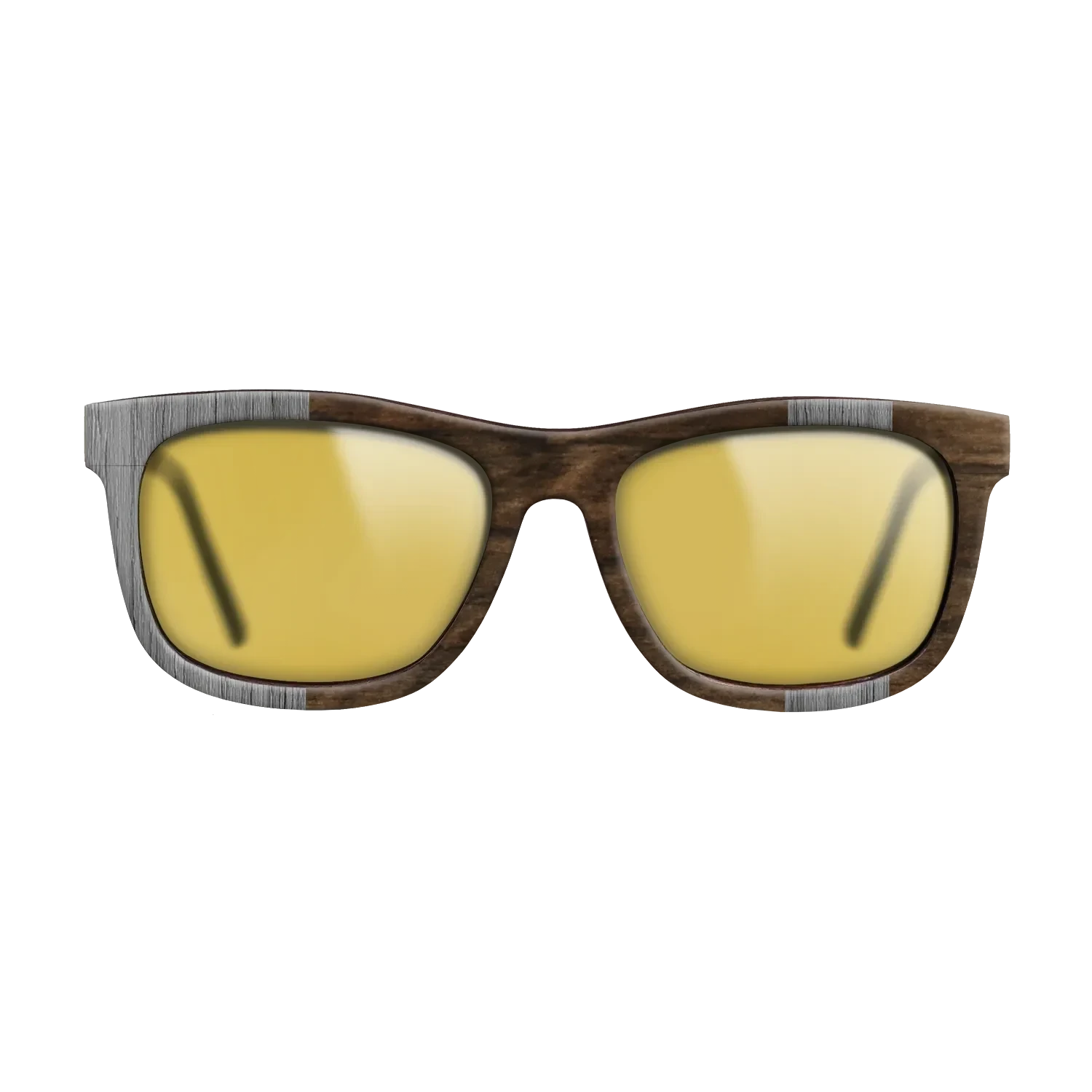 Poplar Dyed: Grey,Ziricote Dark Quartered: Splice - The Hero - Square - 1722 - SIRIS wood optic