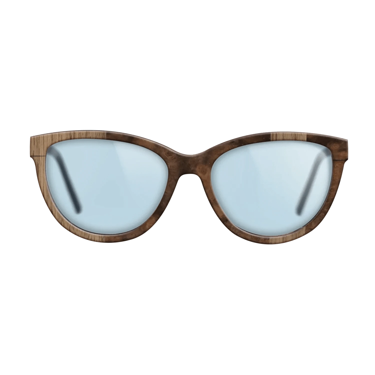 Walnut: Straight Grain,Walnut Burl: Splice - The Maiden - Cat - 730 - SIRIS wood optic