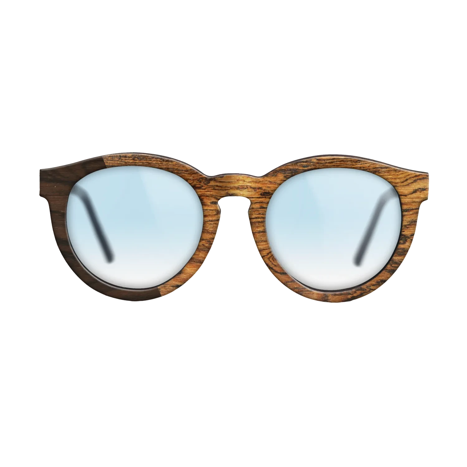 Ziricote Dark Quartered,Bocote: Bauhaus - The Rebel - Round - SIRIS wood optic