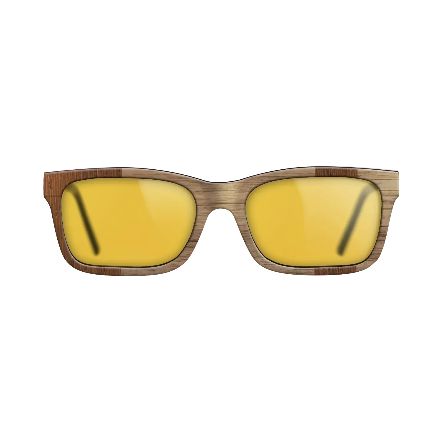 Wenge,Walnut: Straight Grain: Splice - The Sage - Rectangle - SIRIS wood optic