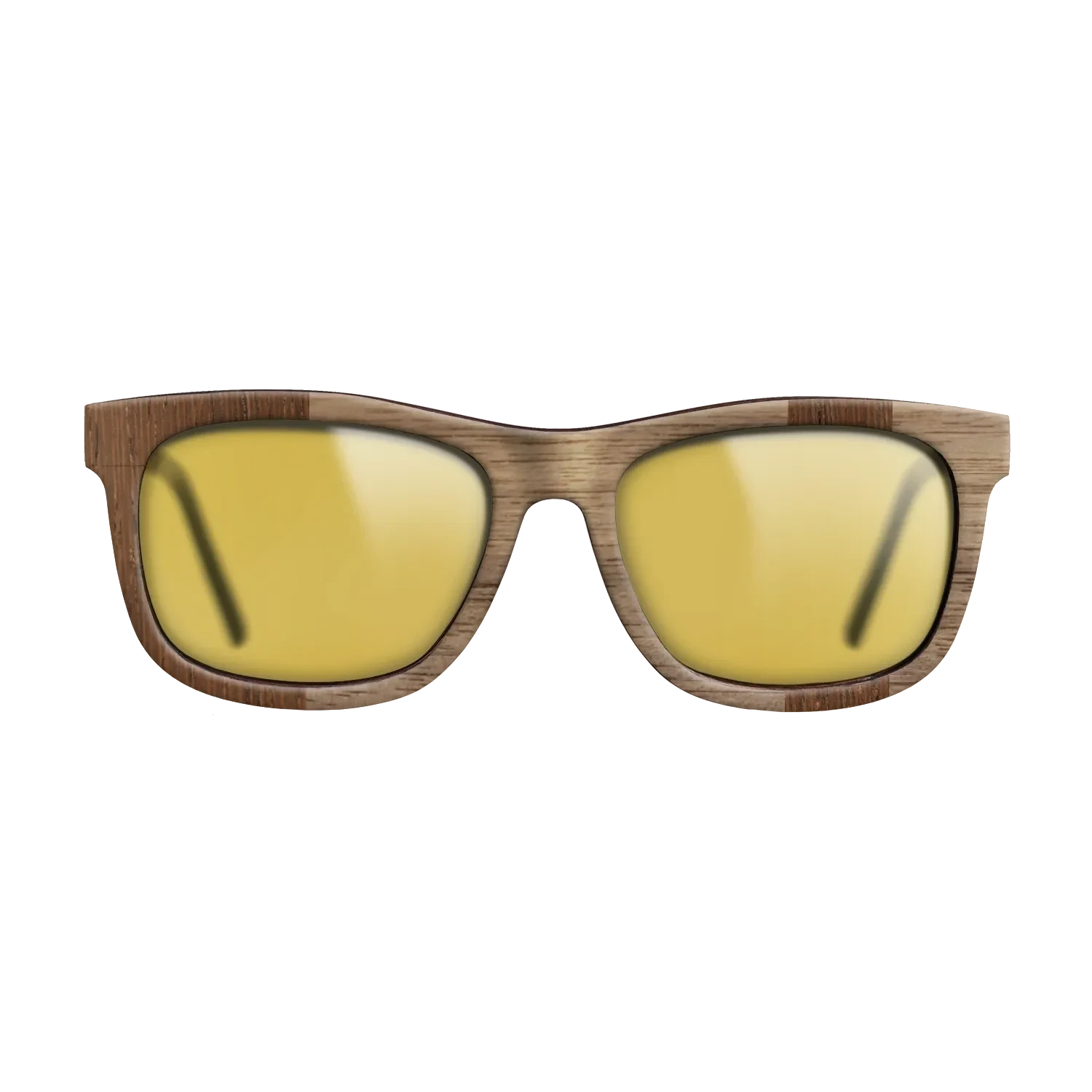 Wenge,Walnut: Straight Grain: Splice - The Hero - Square - SIRIS wood optic