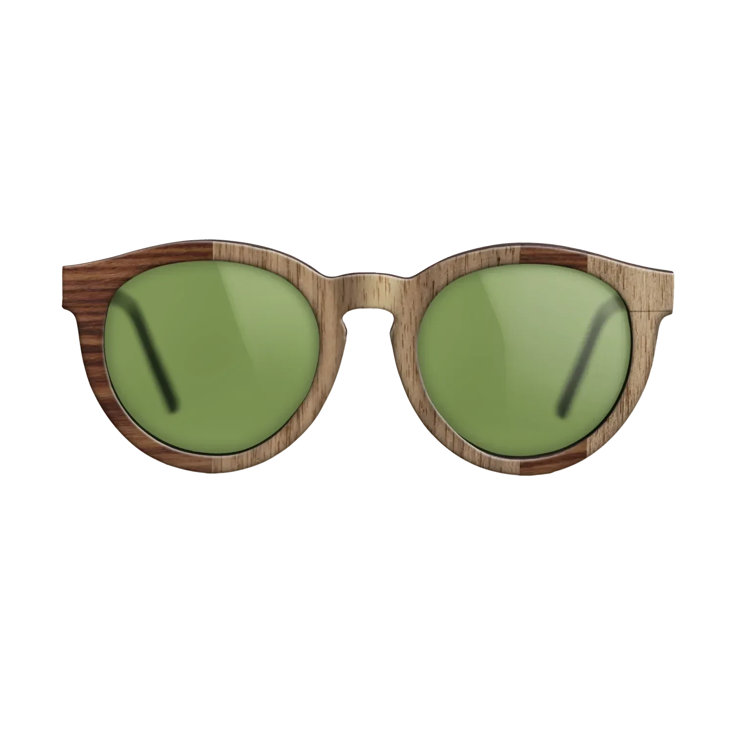 Rosewood Reconstituted,Walnut: Straight Grain: Splice - The Rebel - Round - 2004 - SIRIS wood optic