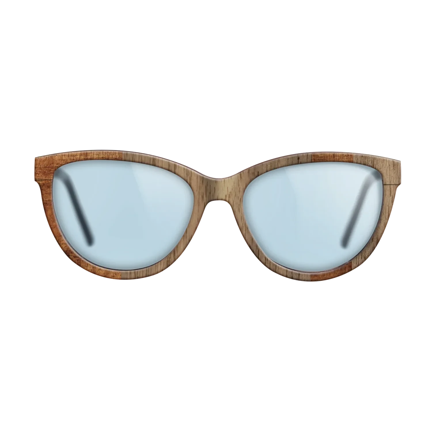Koa,Walnut: Straight Grain: Splice - The Maiden - Cat - SIRIS wood optic