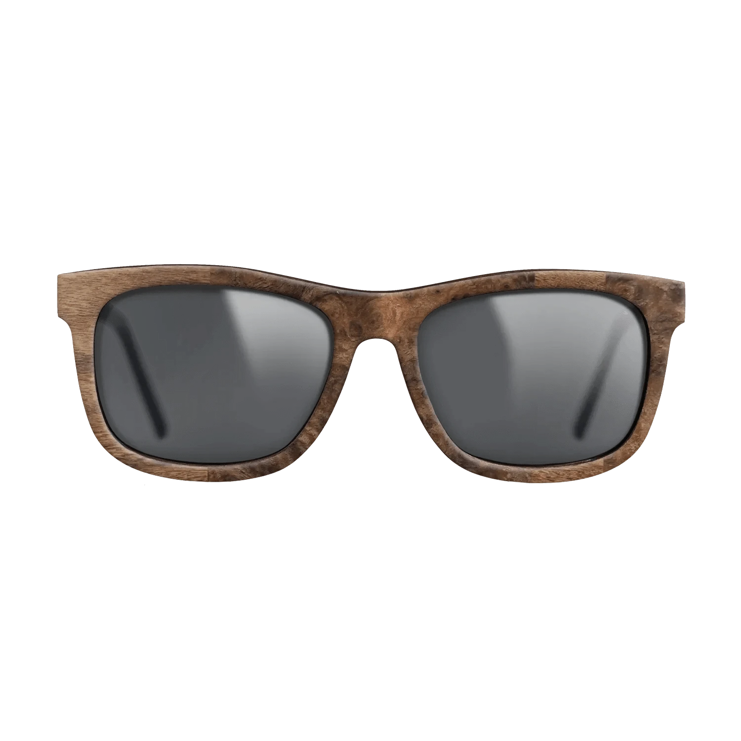 Walnut Claro Dark,Walnut Burl: Splice - The Hero - Square - SIRIS wood optic