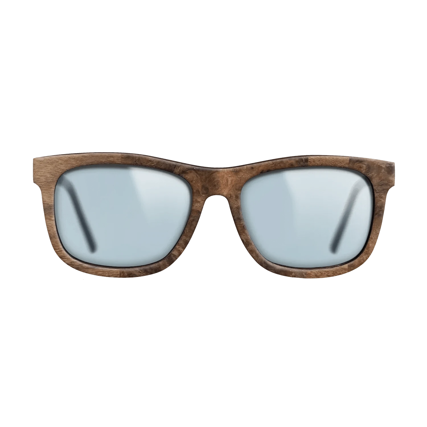 Walnut Claro Dark,Walnut Burl: Splice - The Hero - Square - SIRIS wood optic