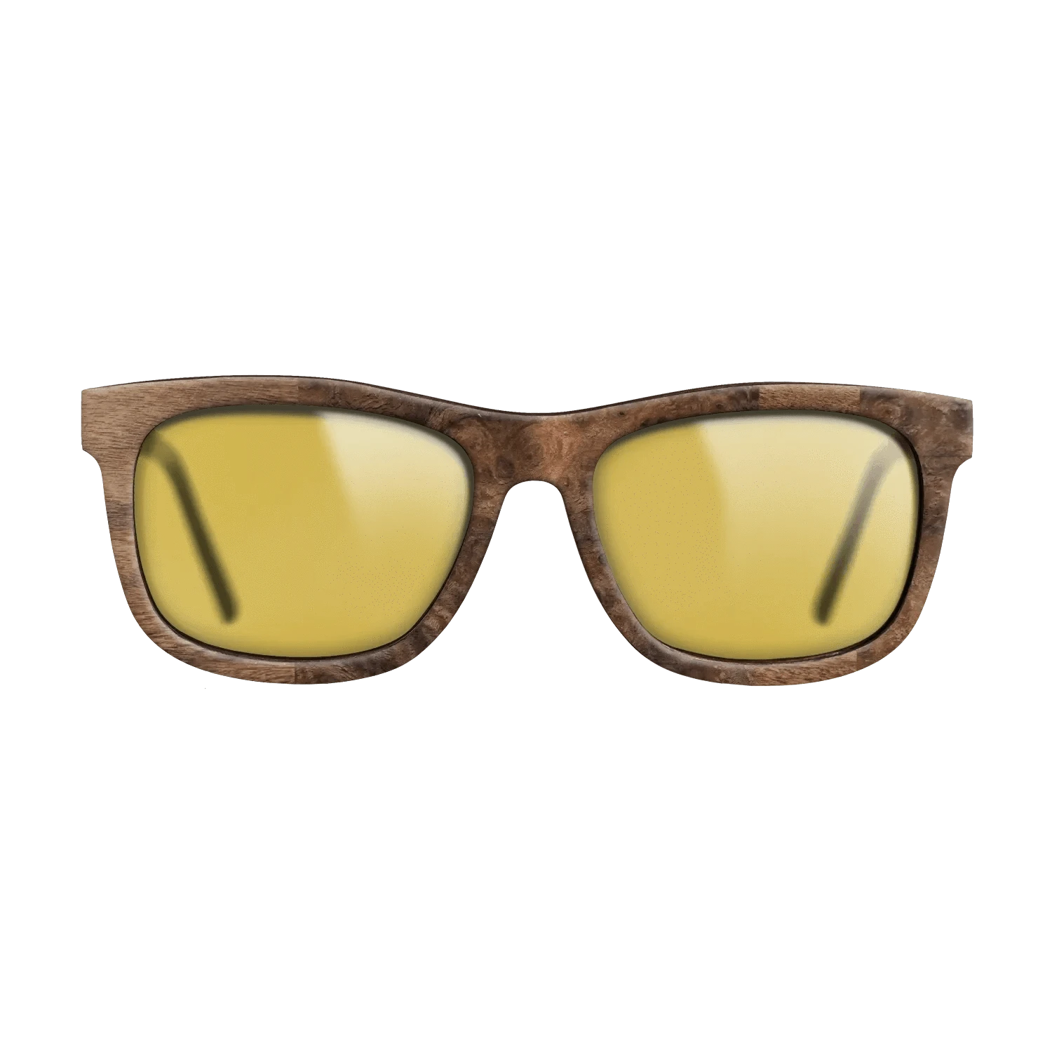 Walnut Claro Dark,Walnut Burl: Splice - The Hero - Square - SIRIS wood optic