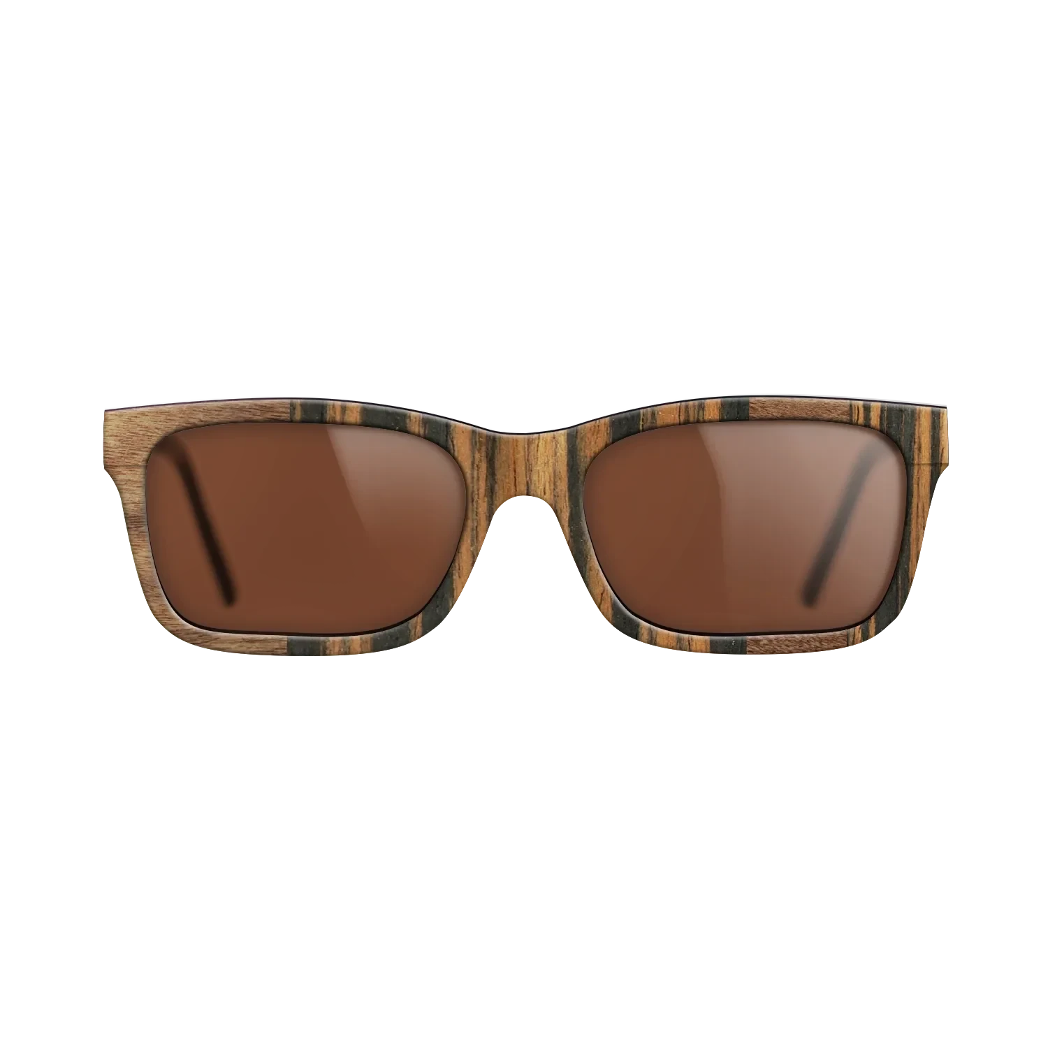 Santos Rosewood Dark,Italian Ebony: Weave - The Sage - Rectangle - SIRIS wood optic