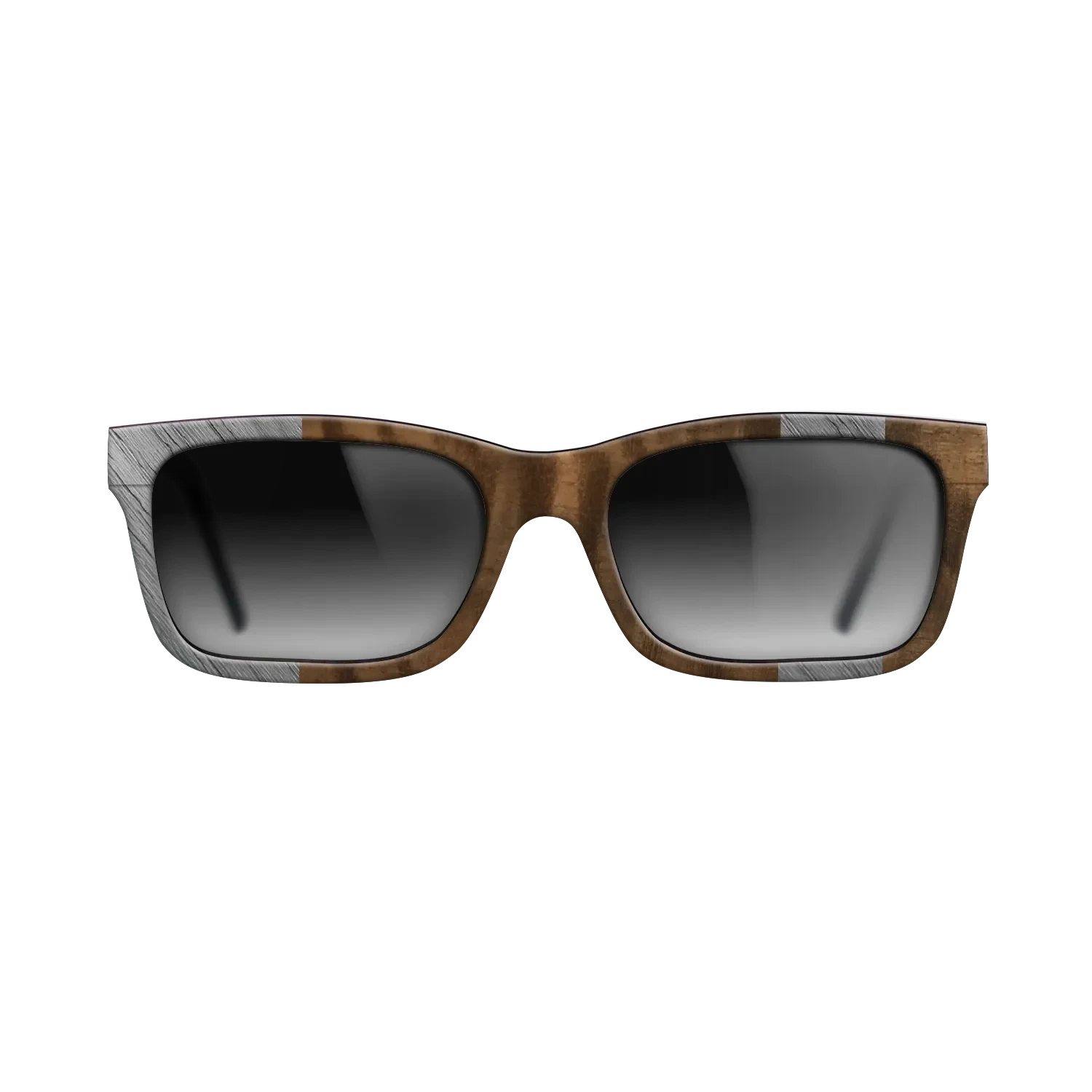 Poplar Dyed: Grey,Fumed Eucalyptus: Splice - The Sage - Rectangle - SIRIS wood optic