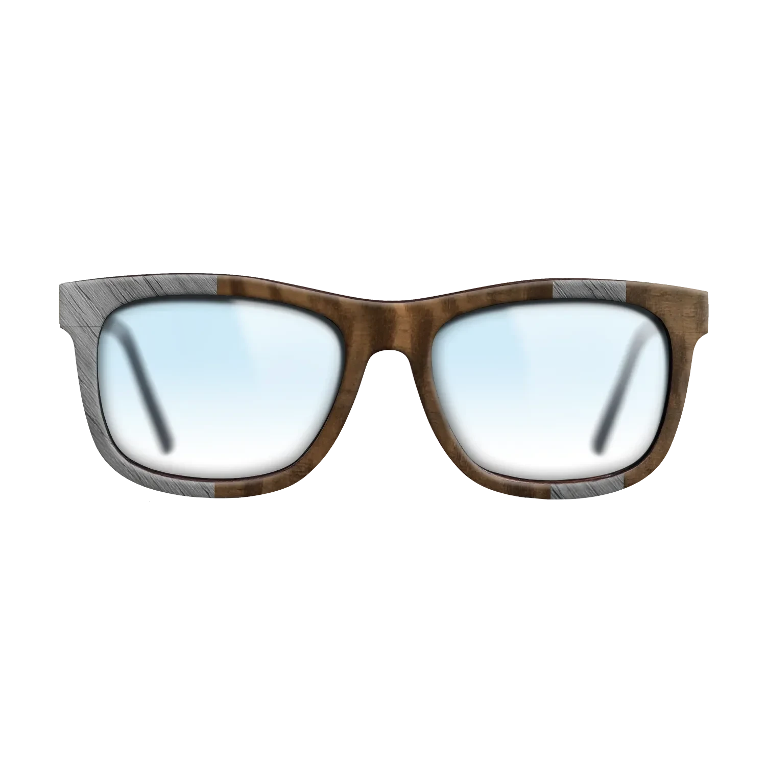 Poplar Dyed: Grey,Fumed Eucalyptus: Splice - The Hero - Square - SIRIS wood optic