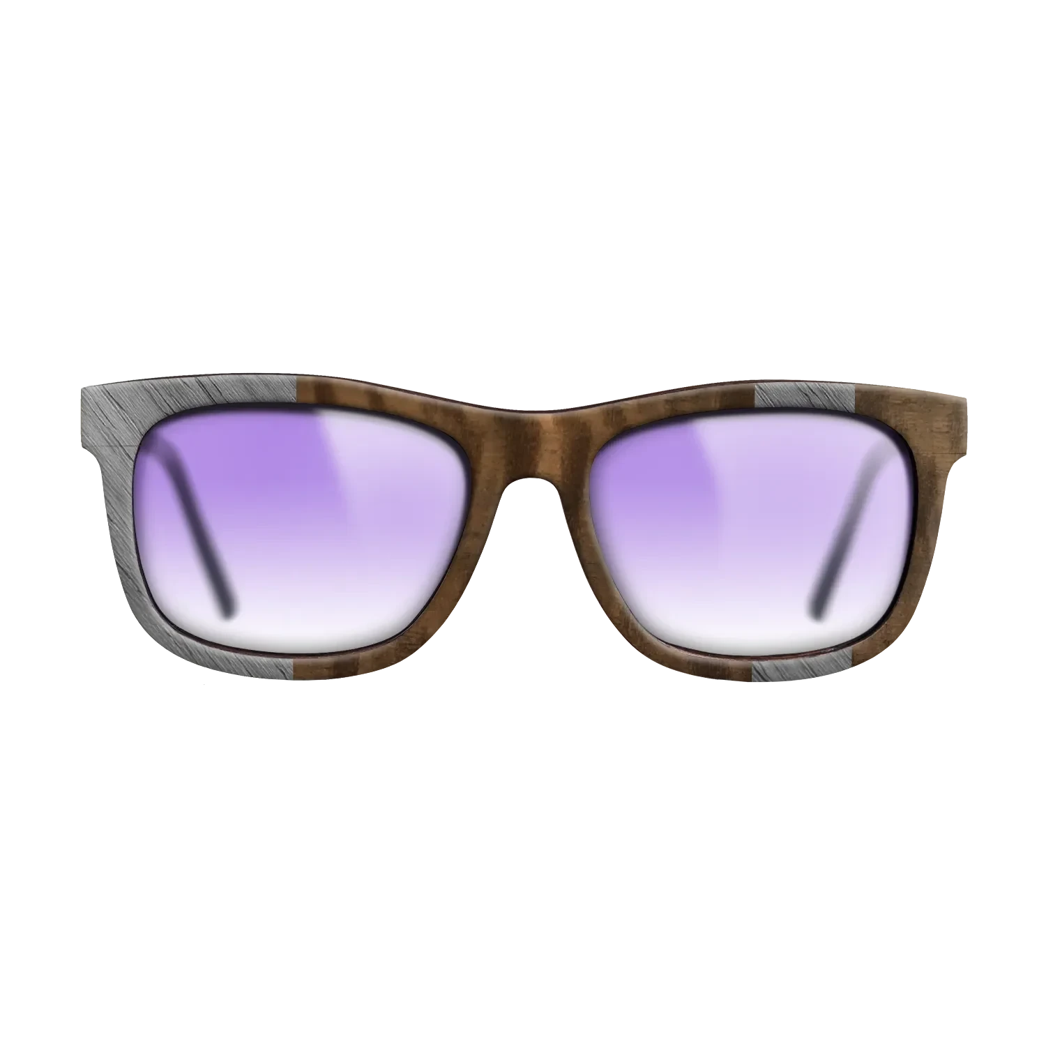 Poplar Dyed: Grey,Fumed Eucalyptus: Splice - The Hero - Square - SIRIS wood optic