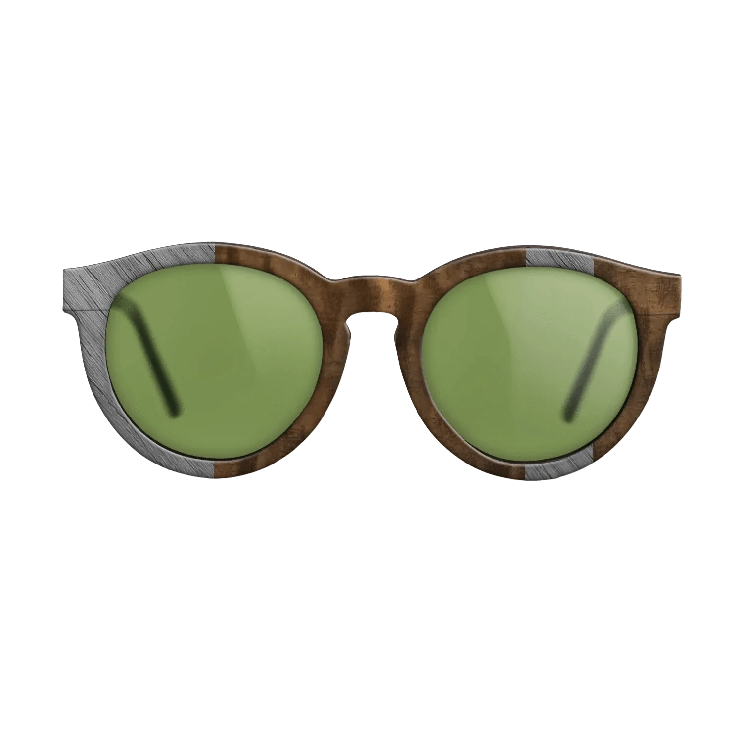 Poplar Dyed: Grey,Fumed Eucalyptus: Splice - The Rebel - Round - SIRIS wood optic