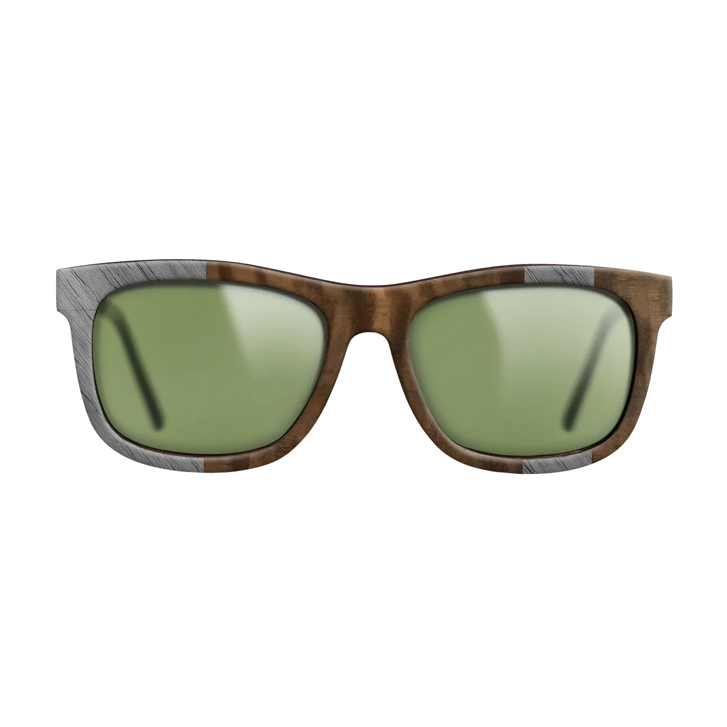 Poplar Dyed: Grey,Fumed Eucalyptus: Splice - The Hero - Square - SIRIS wood optic