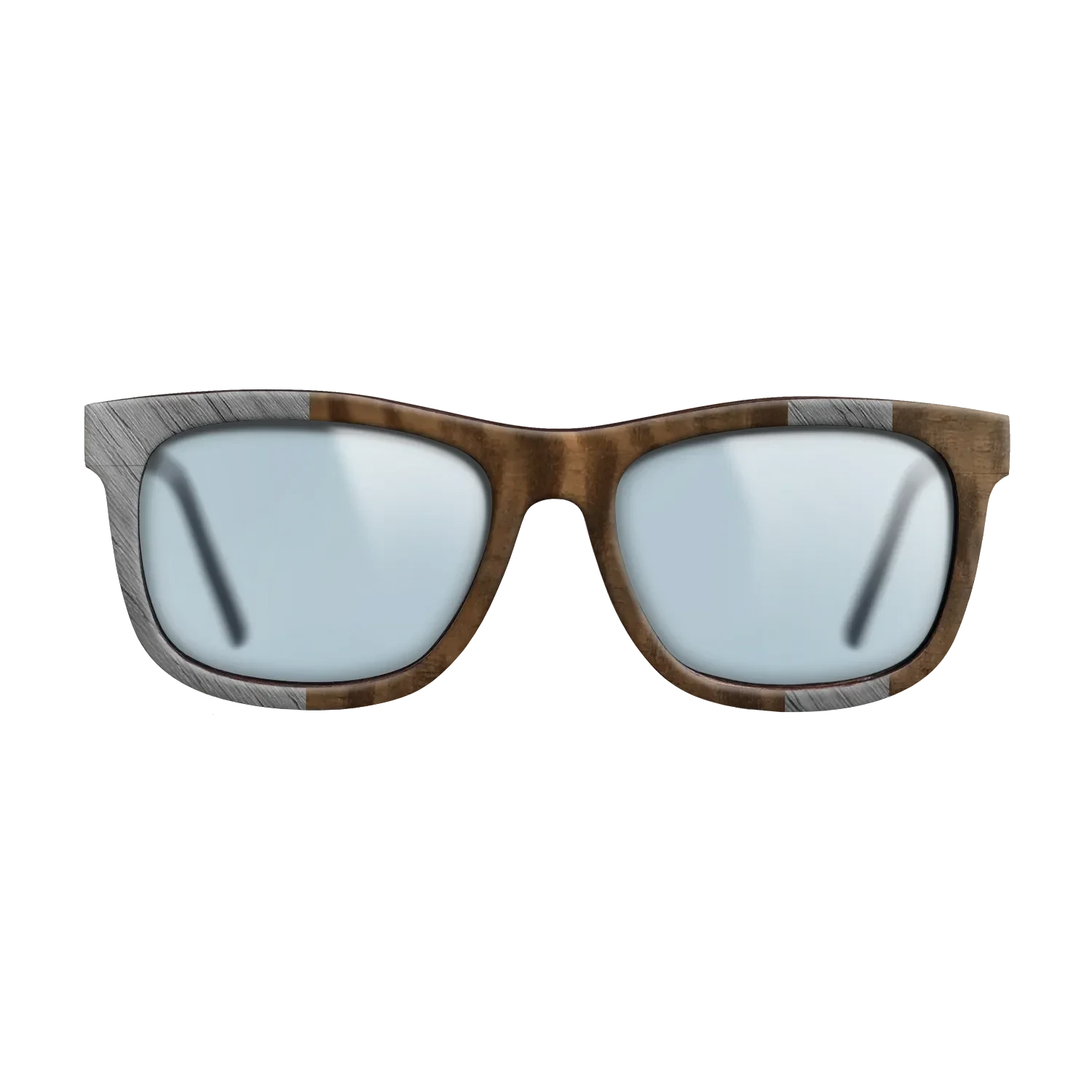 Poplar Dyed: Grey,Fumed Eucalyptus: Splice - The Hero - Square - SIRIS wood optic