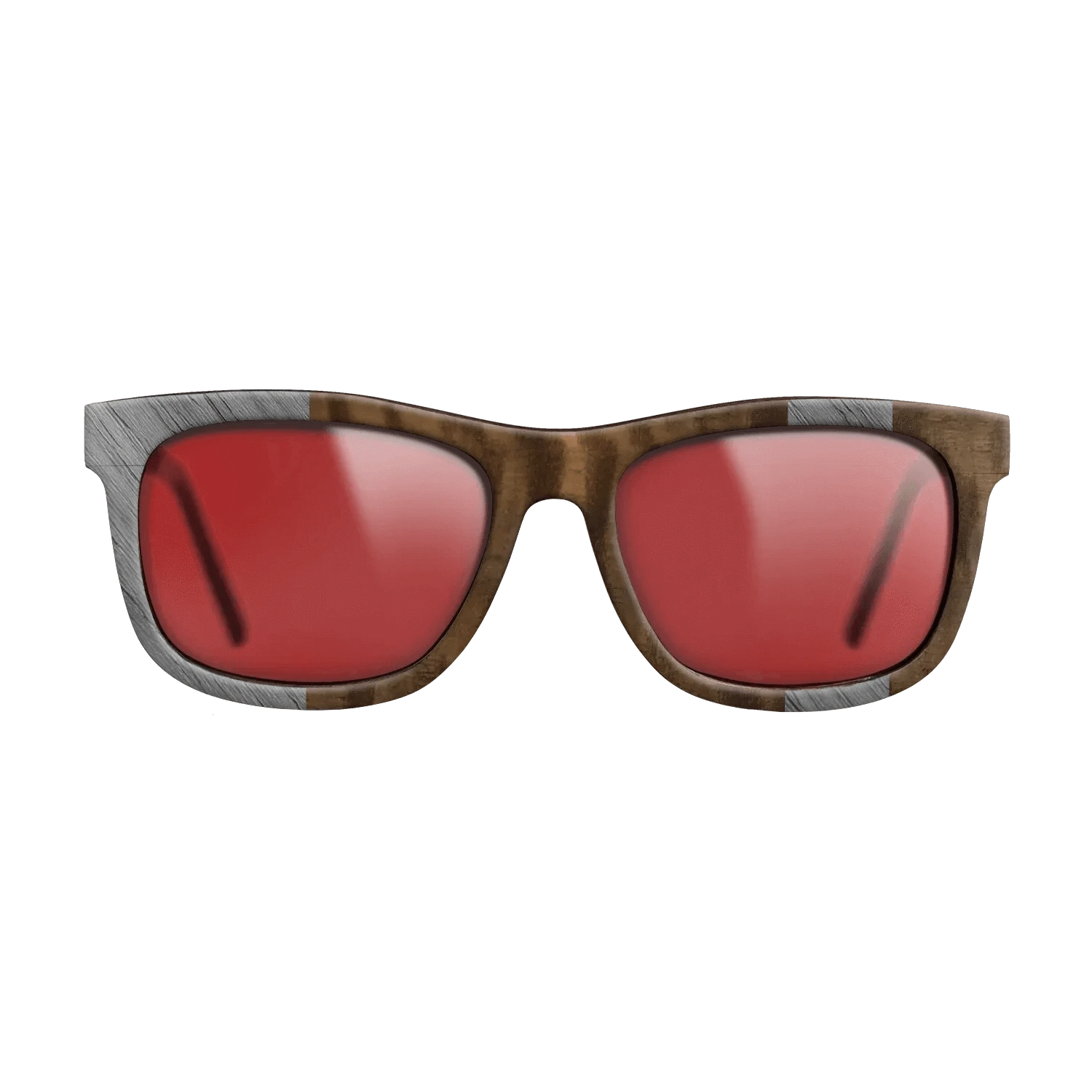 Poplar Dyed: Grey,Fumed Eucalyptus: Splice - The Hero - Square - SIRIS wood optic