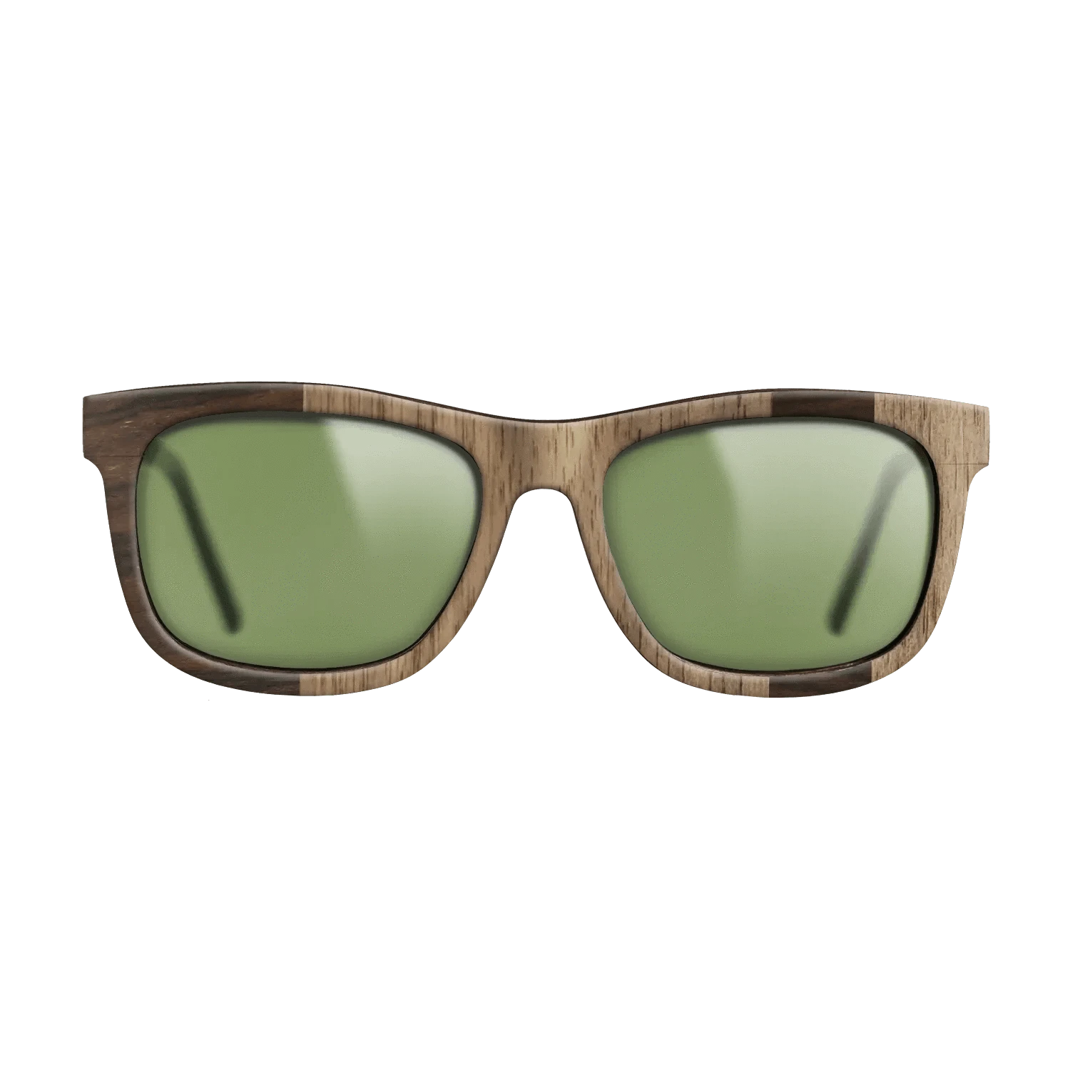 Ziricote Dark Quartered,Walnut: Straight Grain: Splice - The Hero - Square - 1249 - SIRIS wood optic