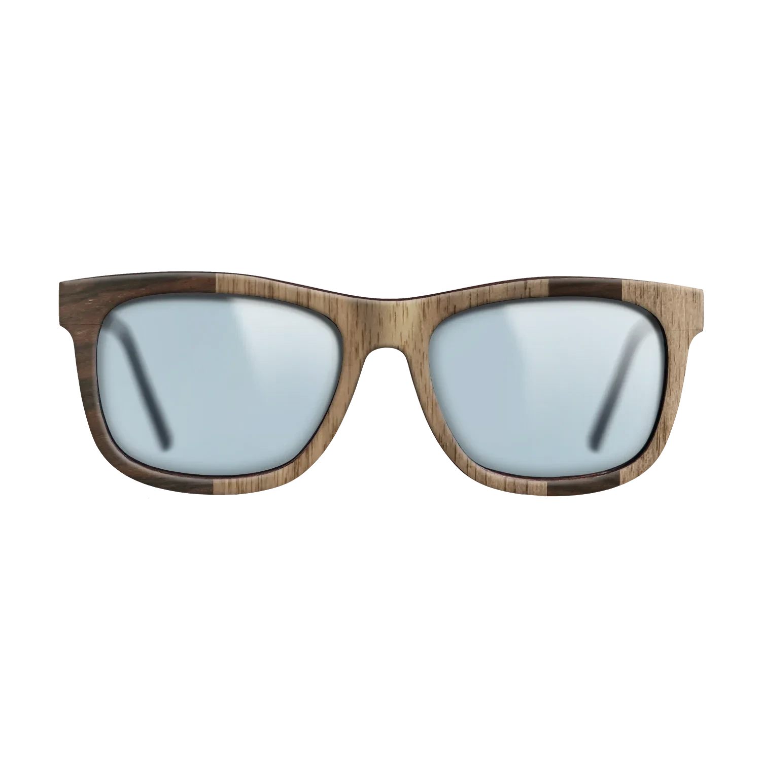 Ziricote Dark Quartered,Walnut: Straight Grain: Splice - The Hero - Square - 1249 - SIRIS wood optic