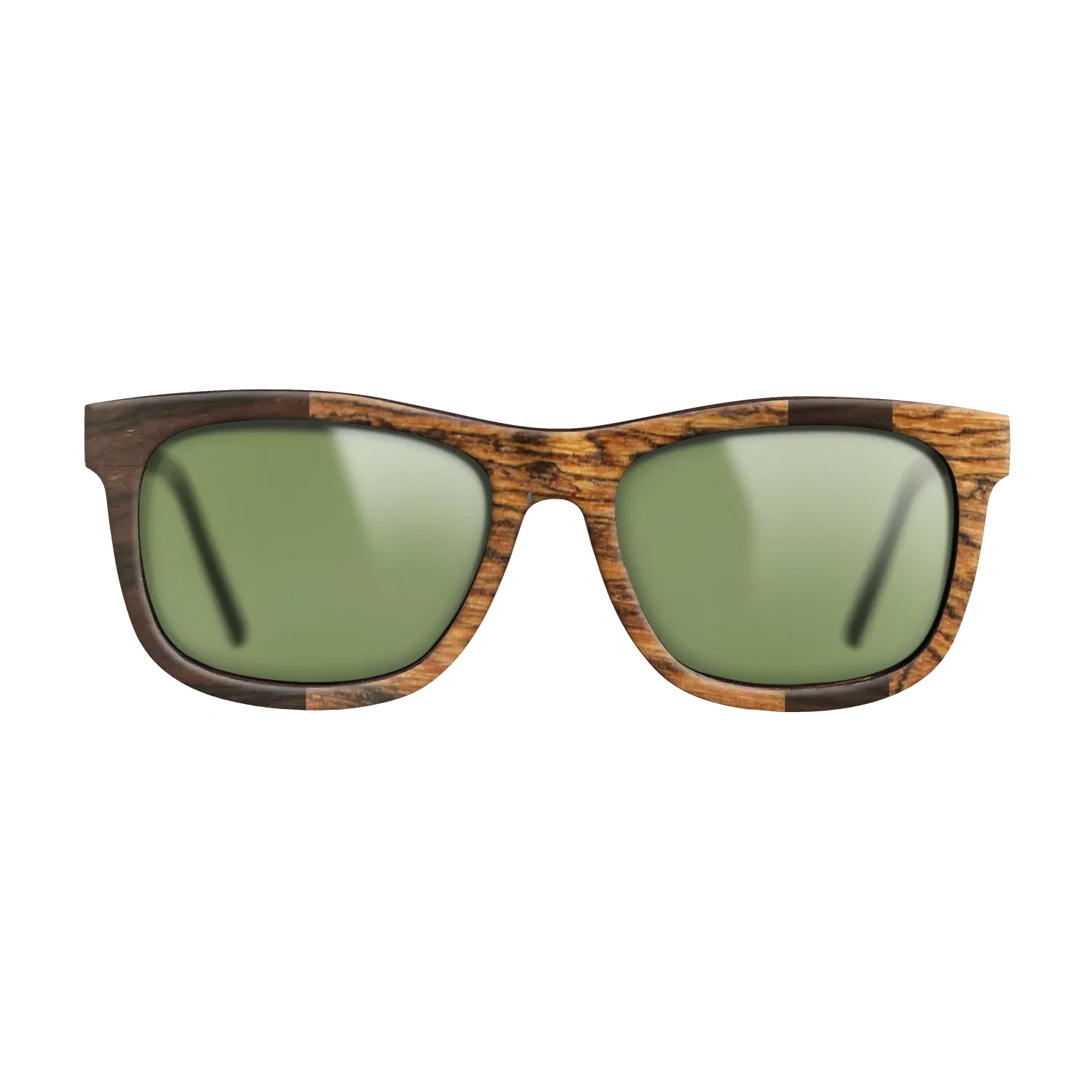 Ziricote Dark Quartered,Bocote: Splice - The Hero - Square - 1285 - SIRIS wood optic