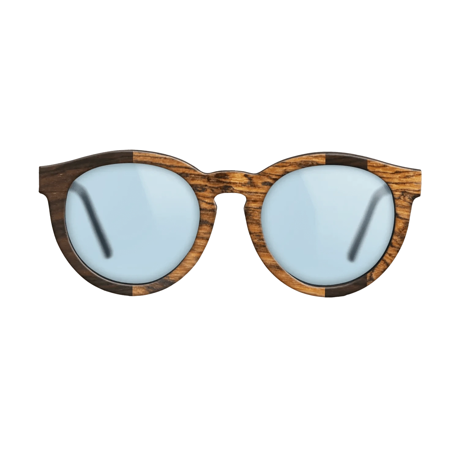 Ziricote Dark Quartered,Bocote: Splice - The Rebel - Round - 1285 - SIRIS wood optic