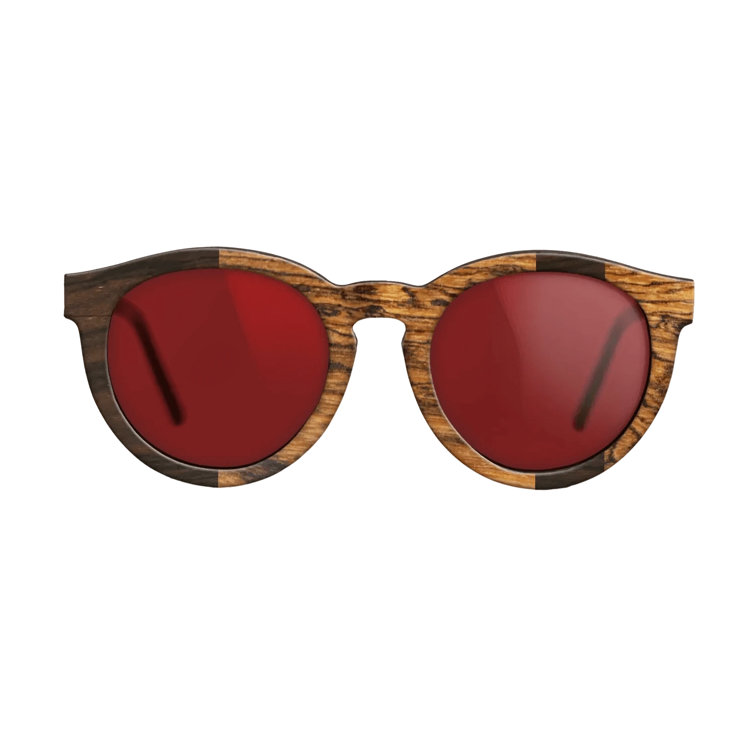 Ziricote Dark Quartered,Bocote: Splice - The Rebel - Round - 1285 - SIRIS wood optic