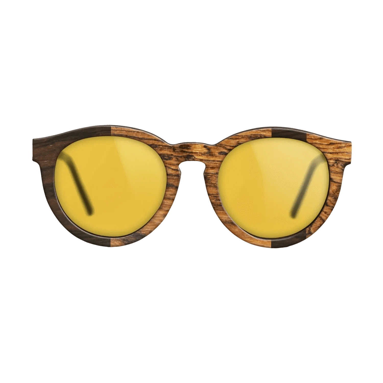 Ziricote Dark Quartered,Bocote: Splice - The Rebel - Round - 1285 - SIRIS wood optic