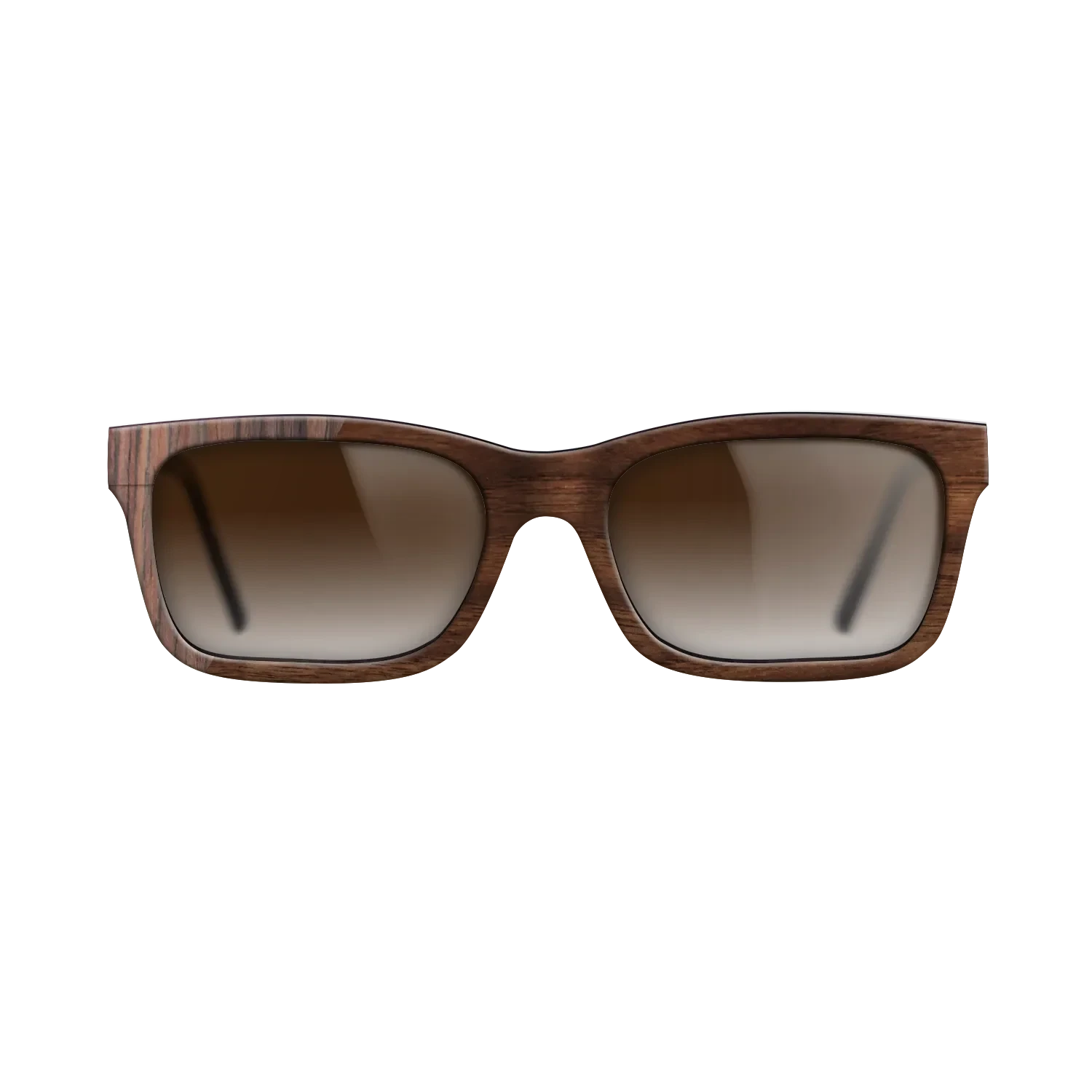 Walnut Claro Dark,Rosewood Reconstituted: Binary - The Sage - Rectangle - SIRIS wood optic