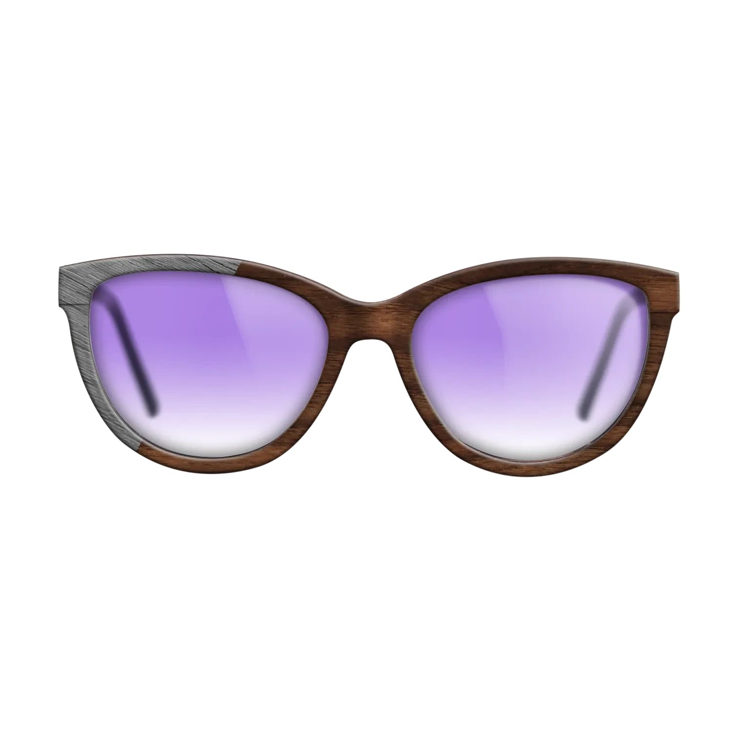 Walnut Claro Dark,Poplar Dyed: Grey: Binary - The Maiden - Cat - SIRIS wood optic