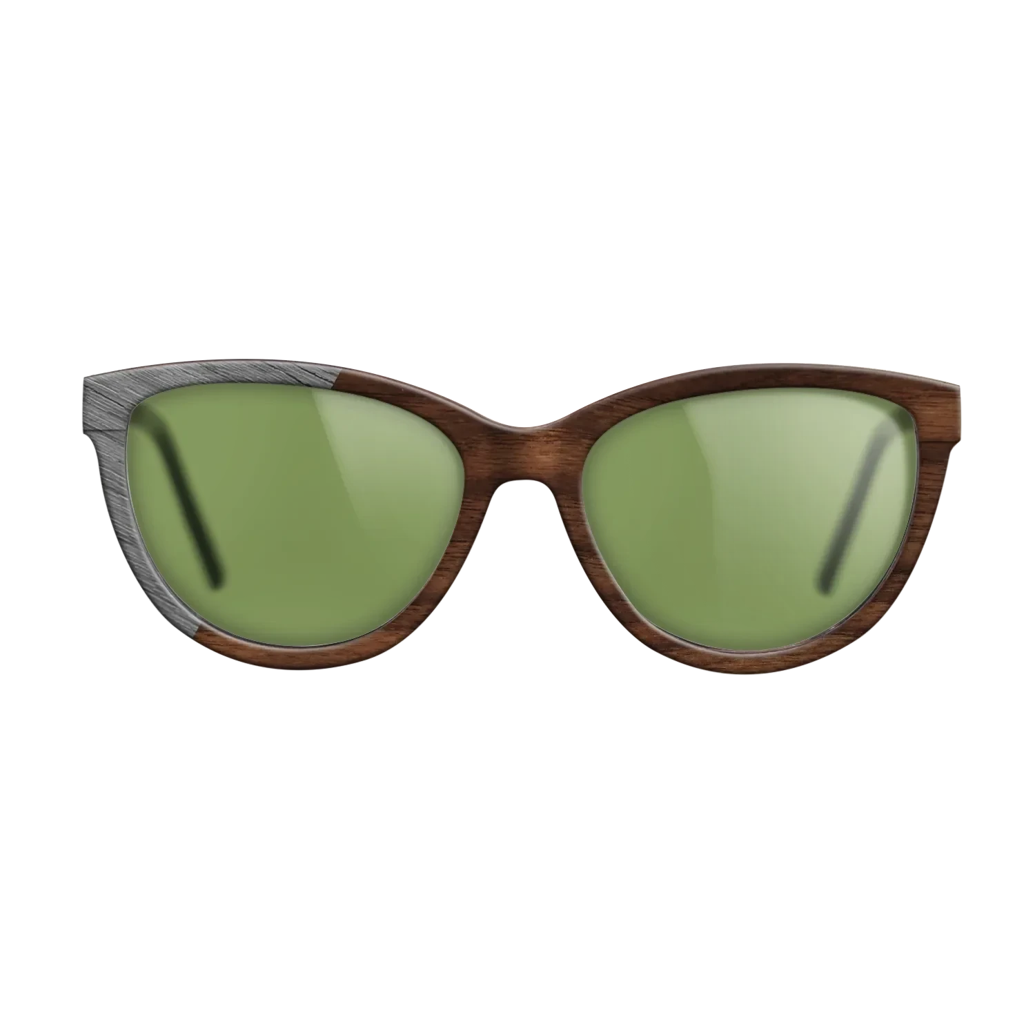 Walnut Claro Dark,Poplar Dyed: Grey: Binary - The Maiden - Cat - SIRIS wood optic