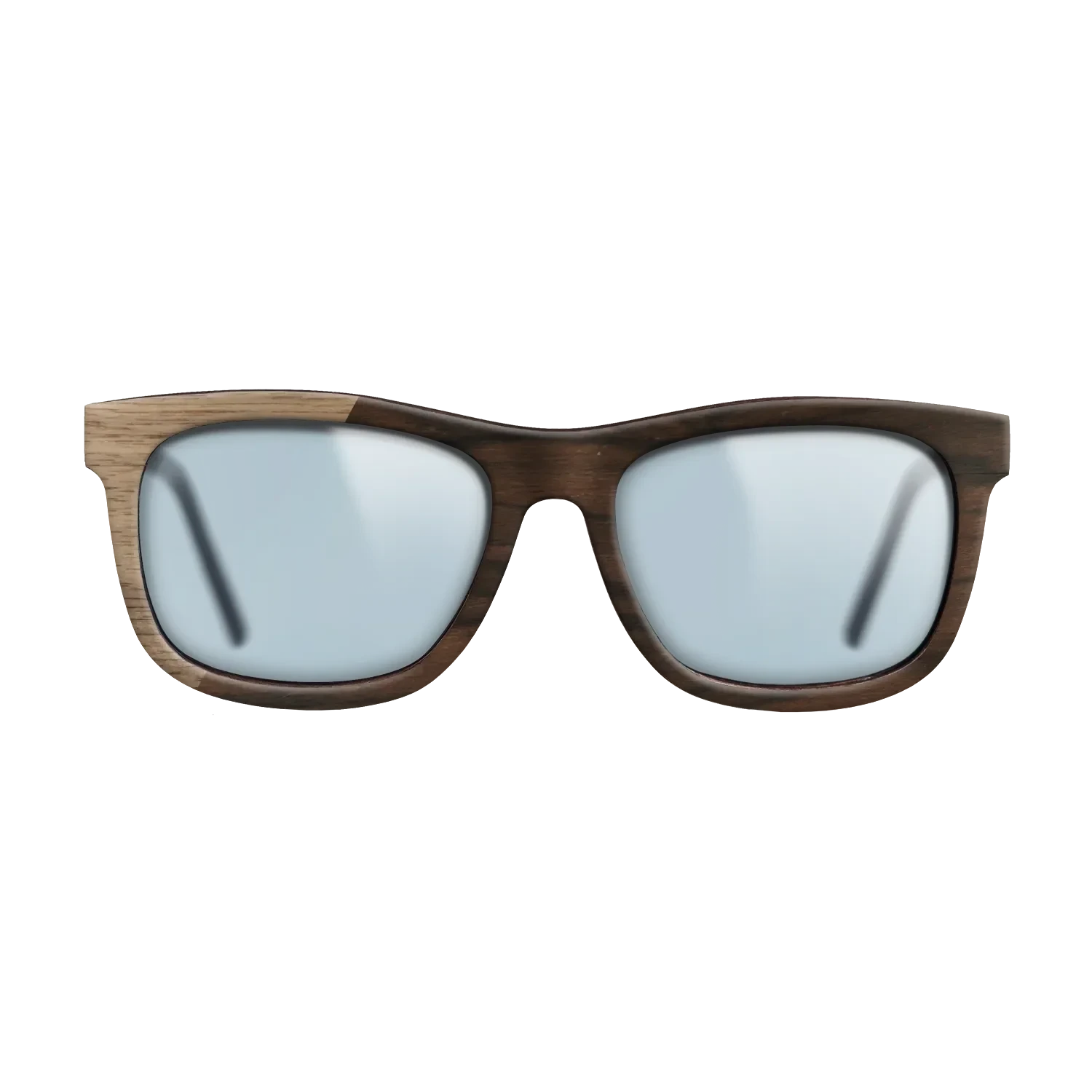 Walnut: Straight Grain,Ziricote Dark Quartered: Binary - The Hero - Square - SIRIS wood optic