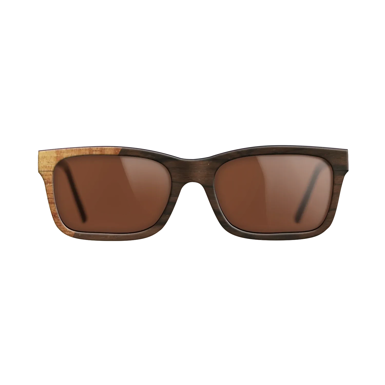 Ziricote Dark Quartered,Koa: Binary - The Sage - Rectangle - SIRIS wood optic