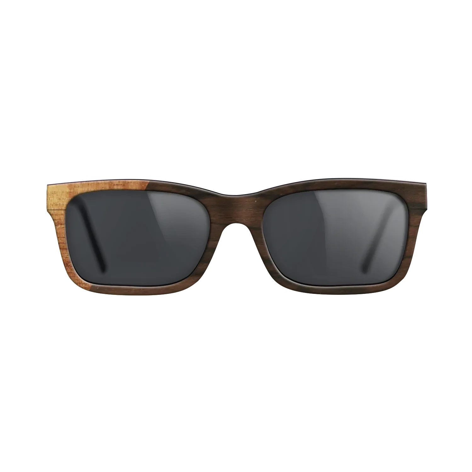 Ziricote Dark Quartered,Koa: Binary - The Sage - Rectangle - SIRIS wood optic