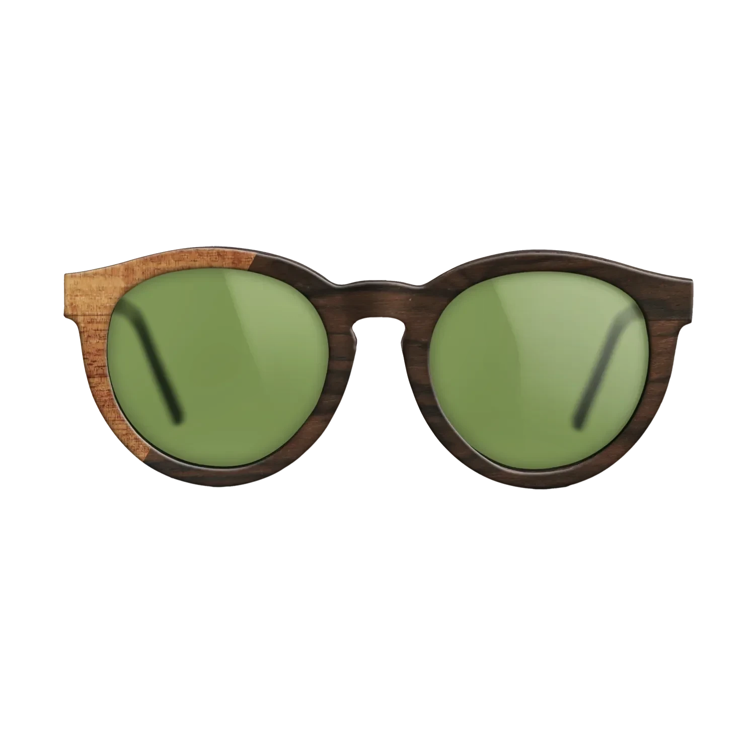 Ziricote Dark Quartered,Koa: Binary - The Rebel - Round - SIRIS wood optic