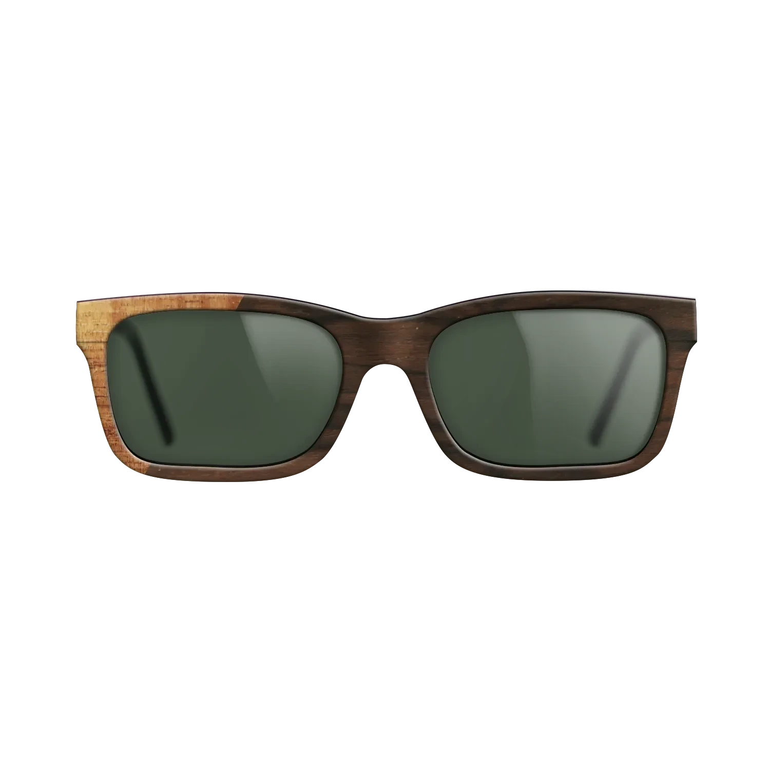 Ziricote Dark Quartered,Koa: Binary - The Sage - Rectangle - SIRIS wood optic