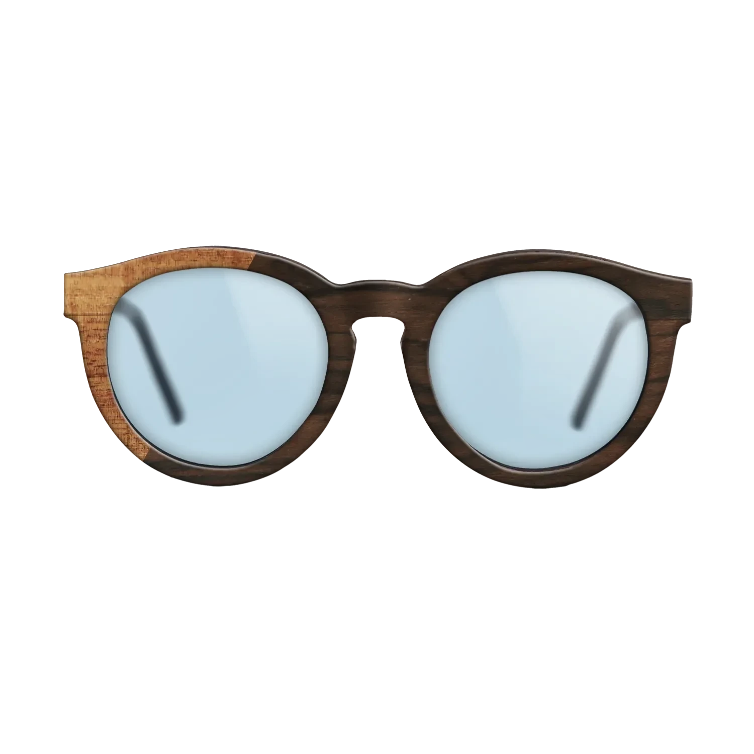 Ziricote Dark Quartered,Koa: Binary - The Rebel - Round - SIRIS wood optic